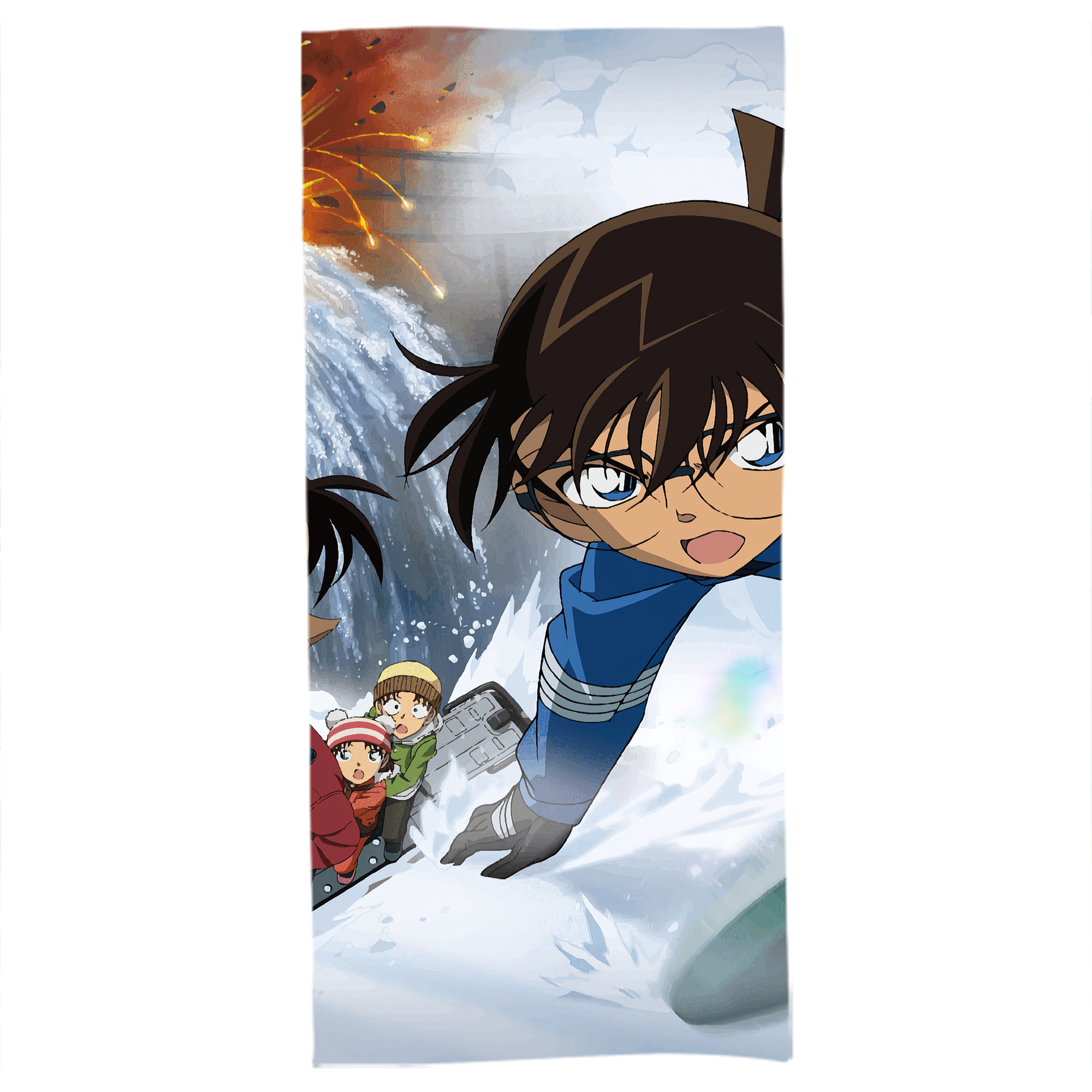 （画像用） 名探偵コナン Detective Conan 大判バスタオル 70×140cm 吸水速乾 柔らかい肌触り