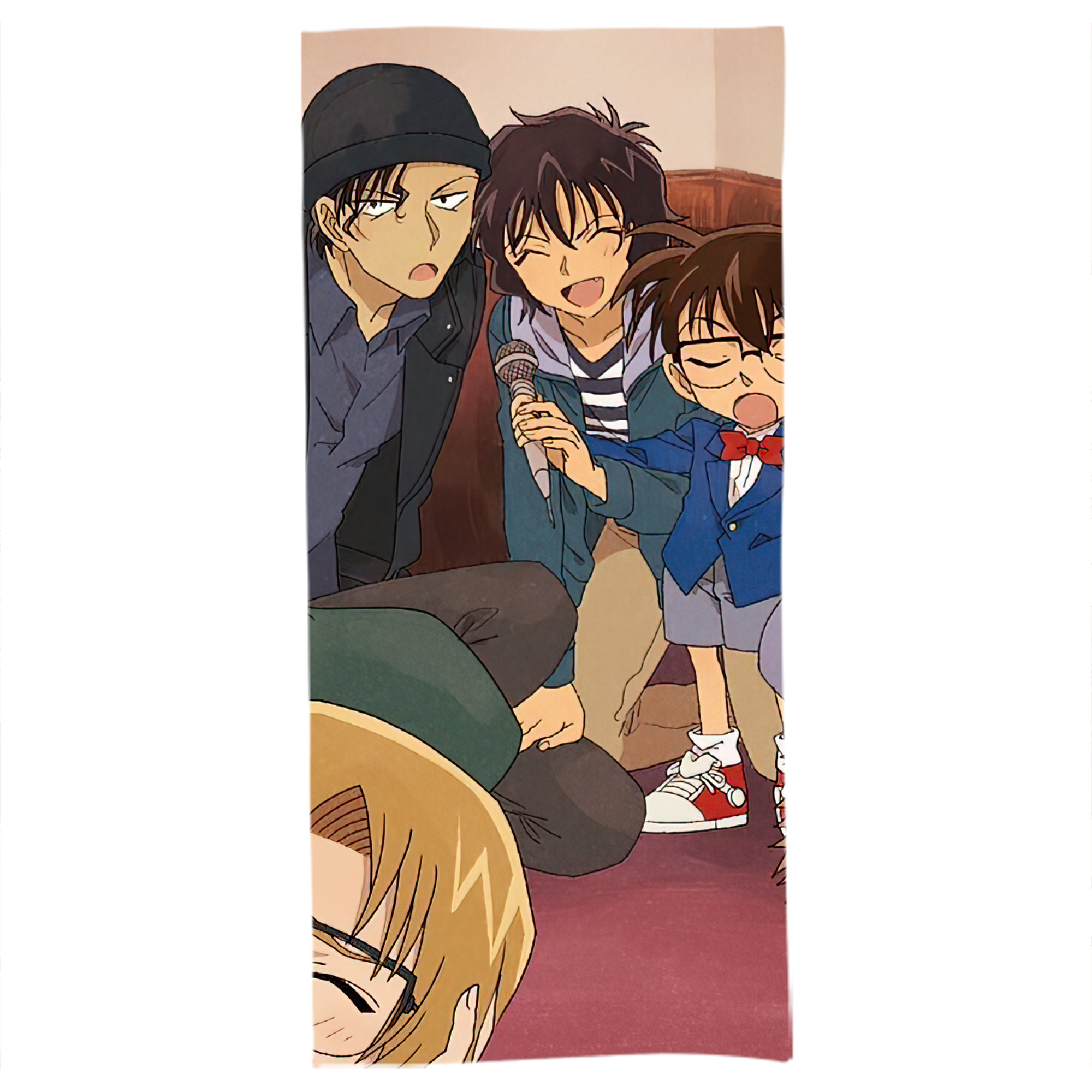 （画像用） 名探偵コナン Detective Conan 大判バスタオル 70×140cm 吸水速乾 柔らかい肌触り