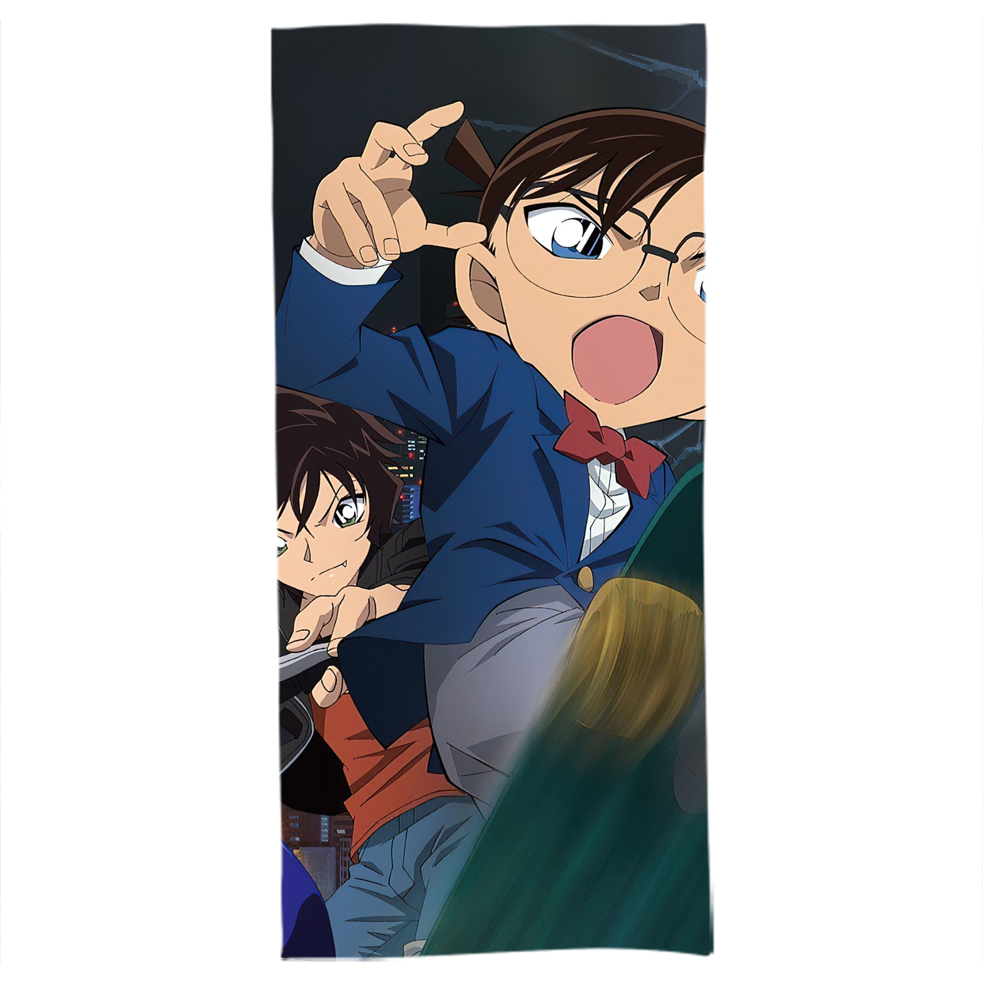 （画像用） 名探偵コナン Detective Conan 大判バスタオル 70×140cm 吸水速乾 柔らかい肌触り