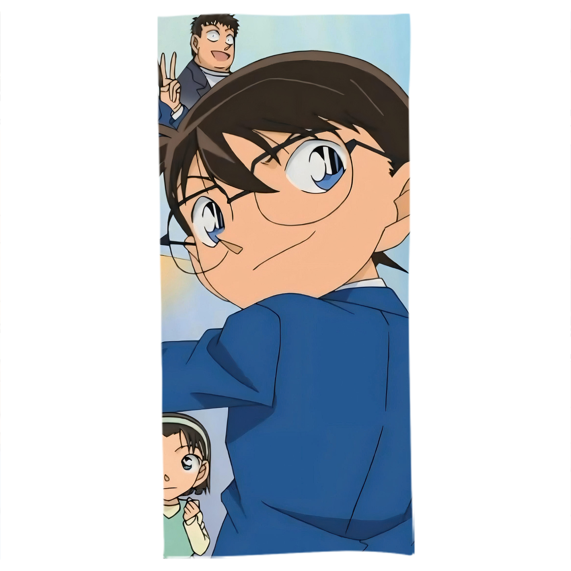 （画像用） 名探偵コナン Detective Conan 大判バスタオル 70×140cm 吸水速乾 柔らかい肌触り