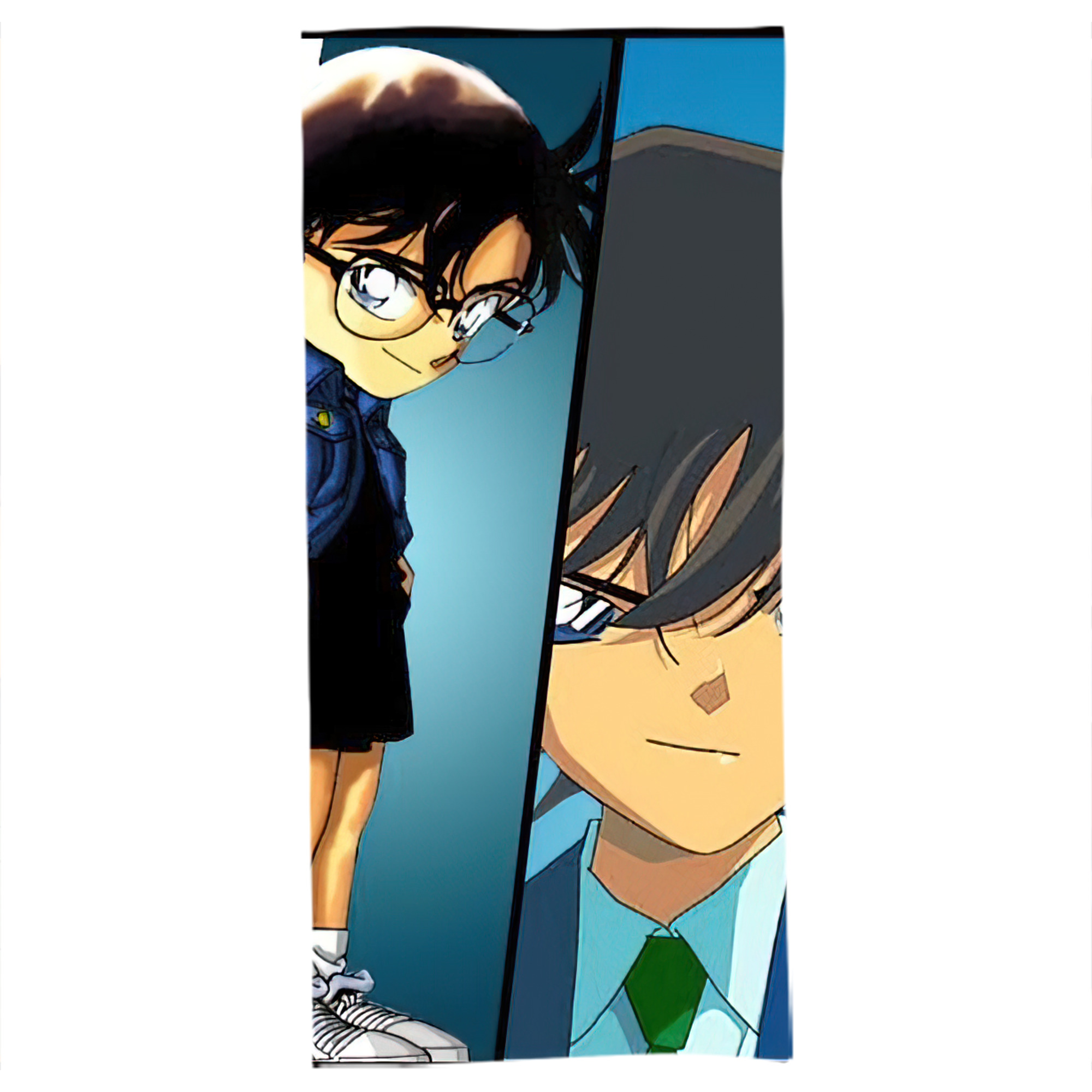 （画像用） 名探偵コナン Detective Conan 大判バスタオル 70×140cm 吸水速乾 柔らかい肌触り