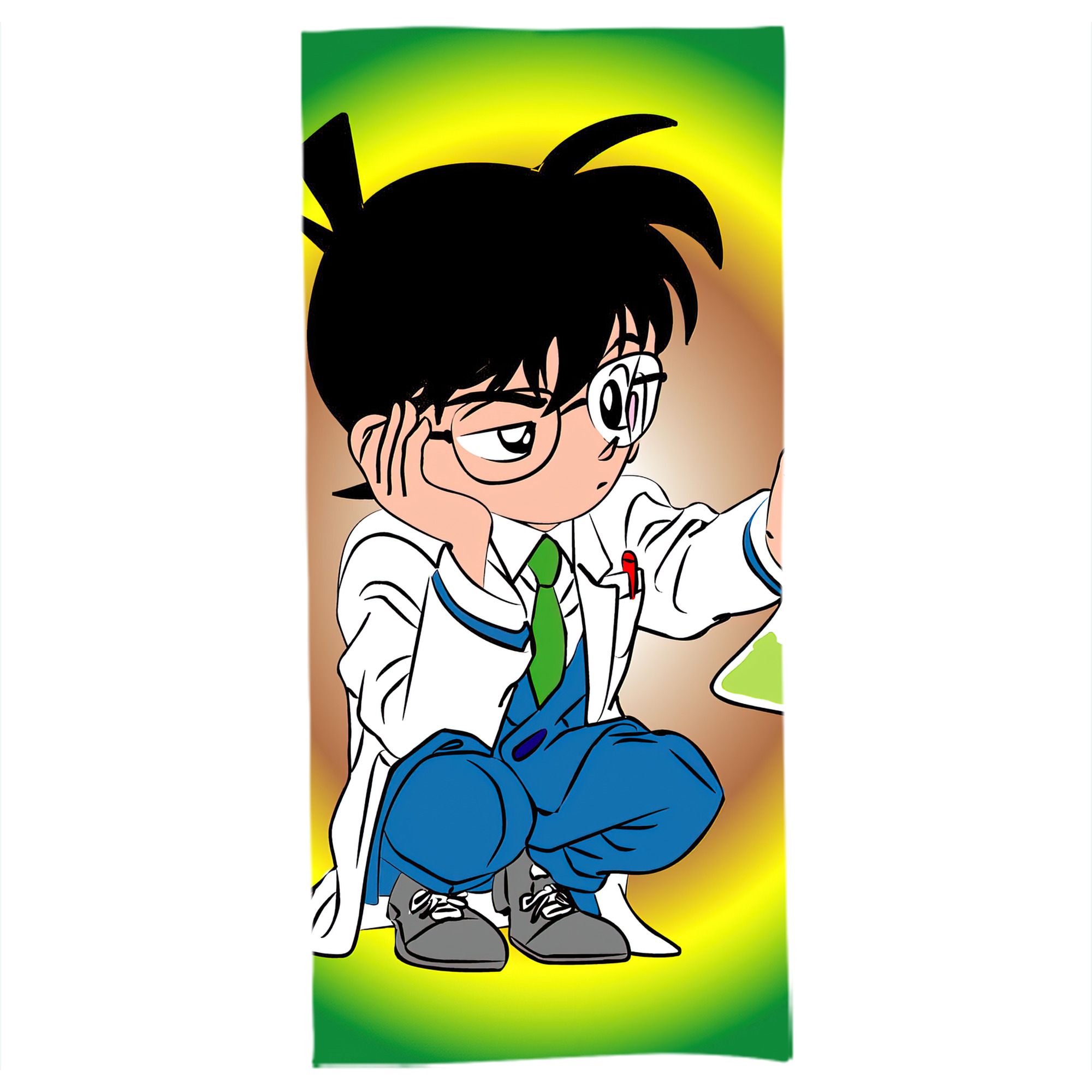 （画像用） 名探偵コナン Detective Conan 大判バスタオル 70×140cm 吸水速乾 柔らかい肌触り