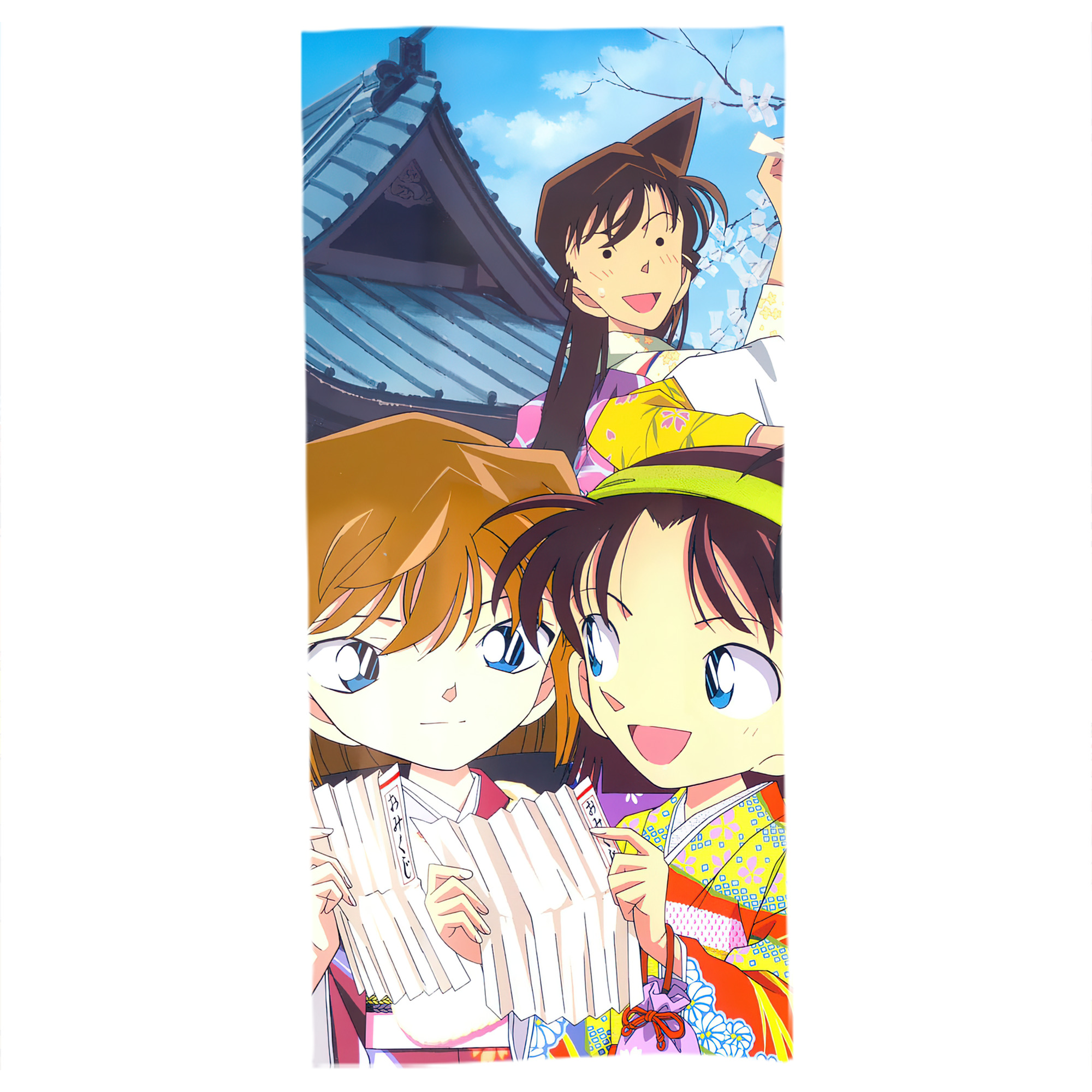 （画像用） 名探偵コナン Detective Conan 大判バスタオル 70×140cm 吸水速乾 柔らかい肌触り