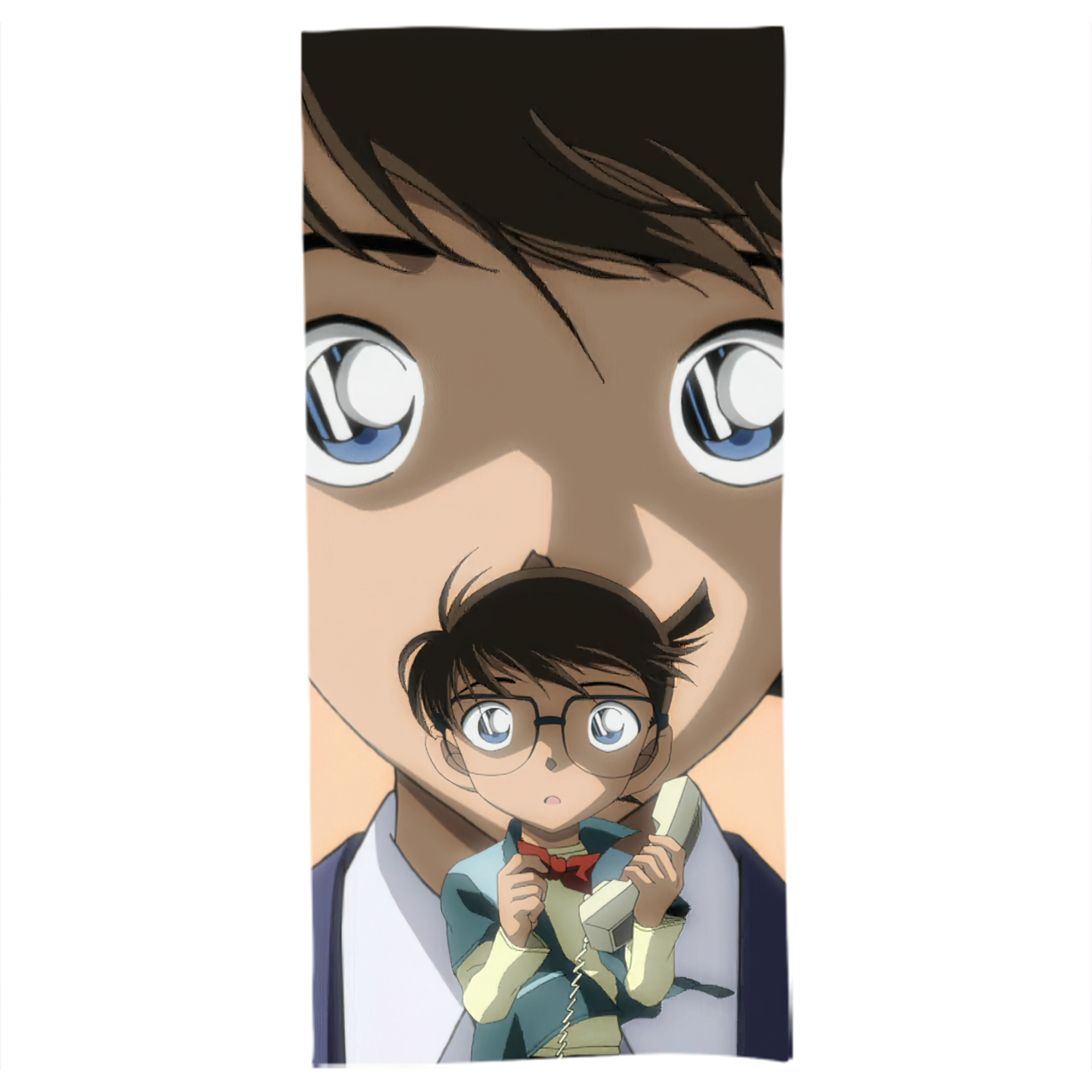 （画像用） 名探偵コナン Detective Conan 大判バスタオル 70×140cm 吸水速乾 柔らかい肌触り