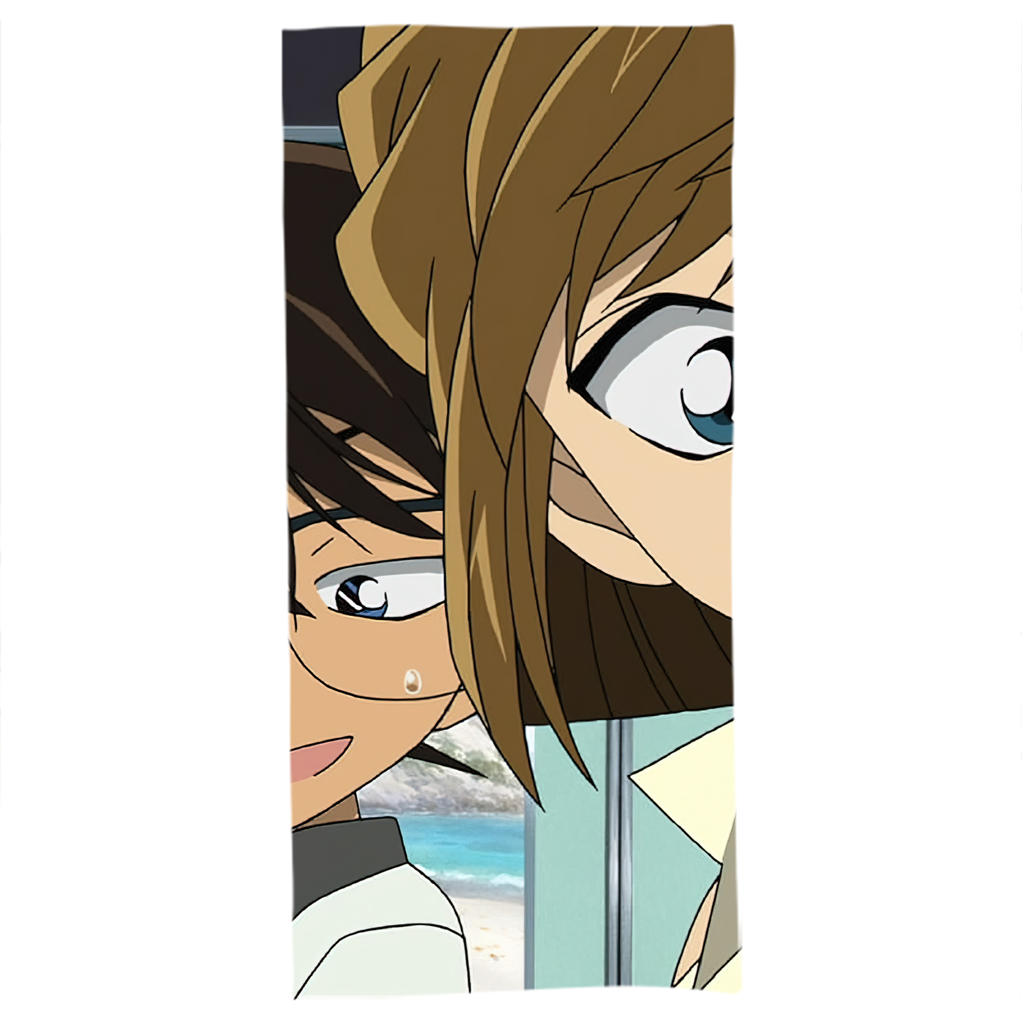 （画像用） 名探偵コナン Detective Conan 大判バスタオル 70×140cm 吸水速乾 柔らかい肌触り