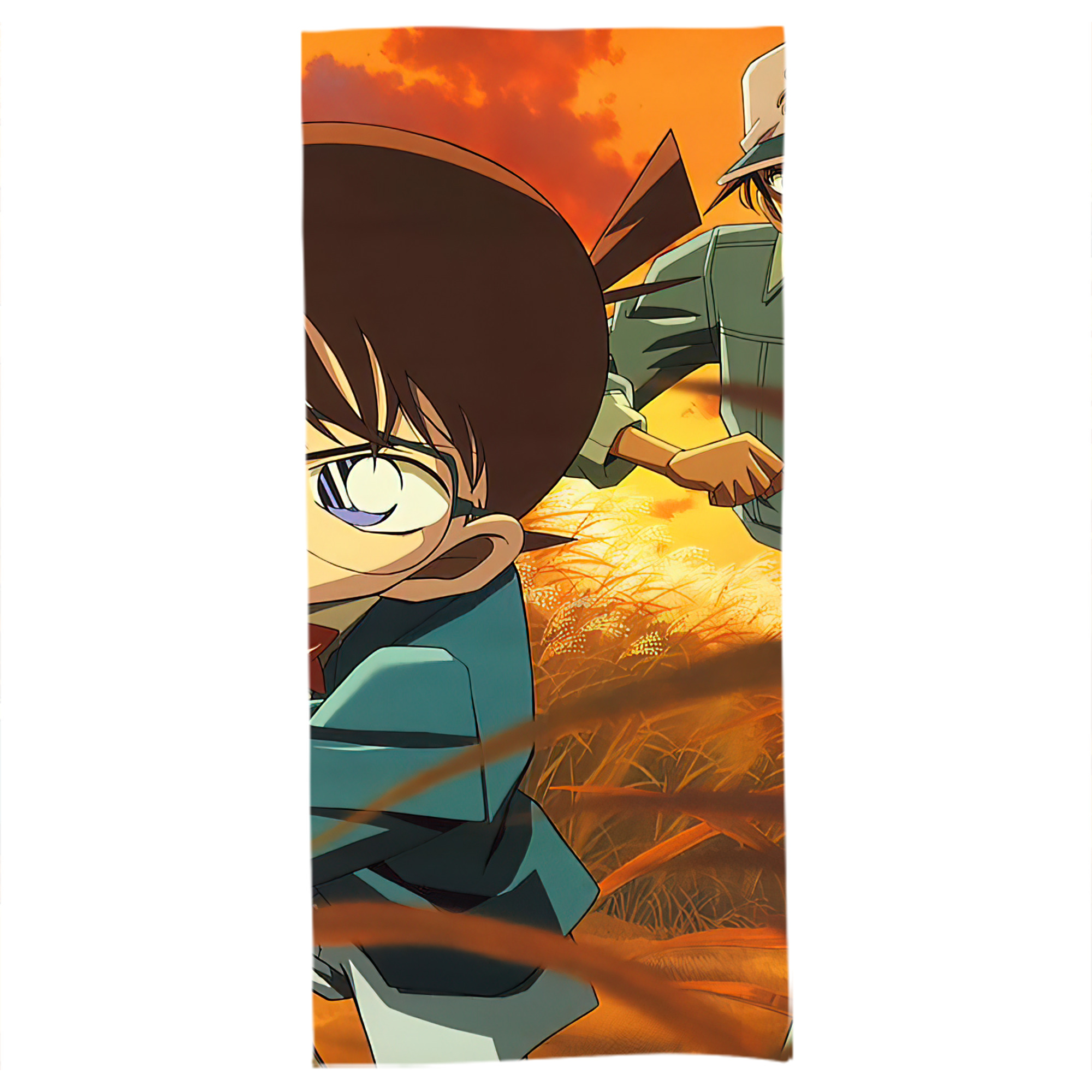 （画像用） 名探偵コナン Detective Conan 大判バスタオル 70×140cm 吸水速乾 柔らかい肌触り
