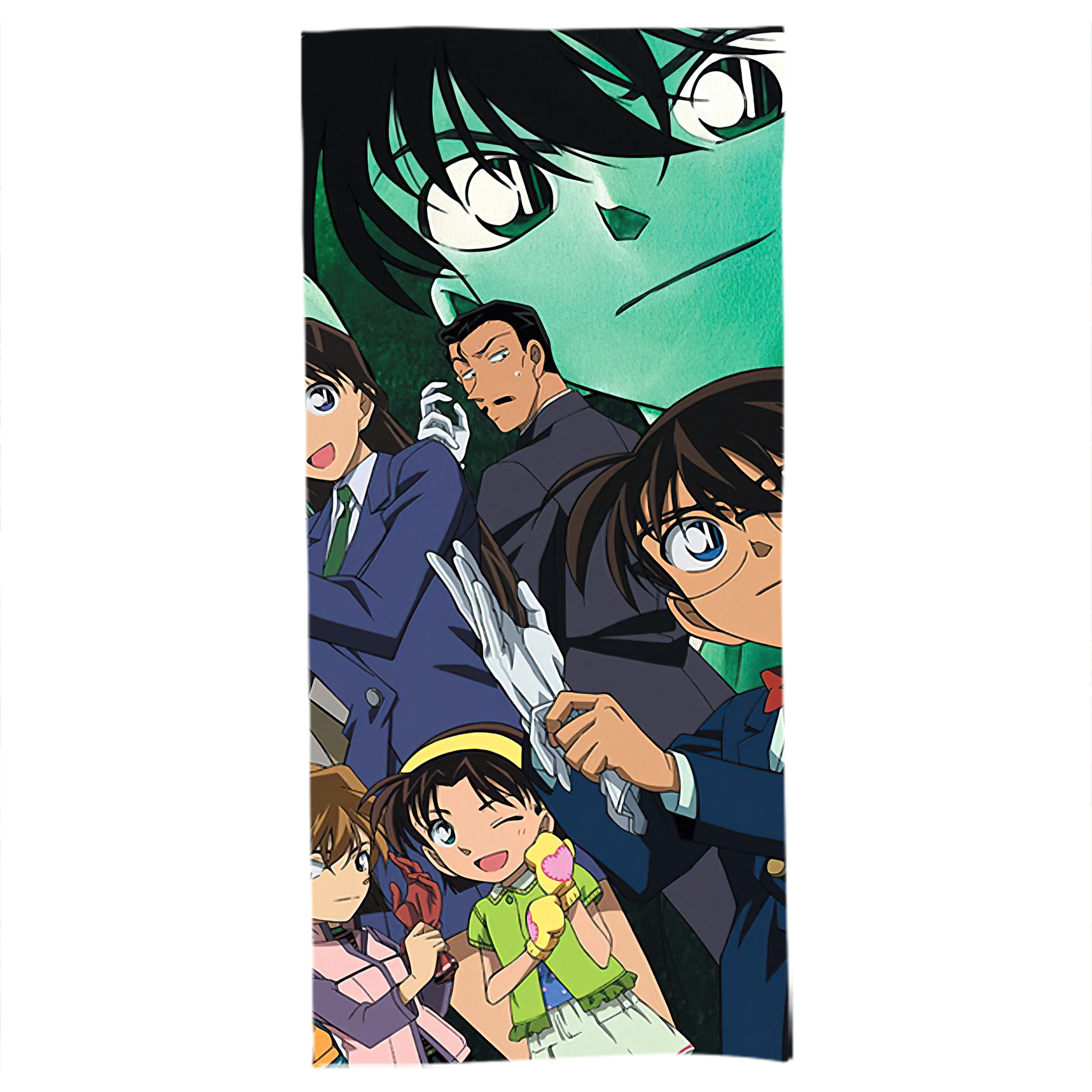 （画像用） 名探偵コナン Detective Conan 大判バスタオル 70×140cm 吸水速乾 柔らかい肌触り