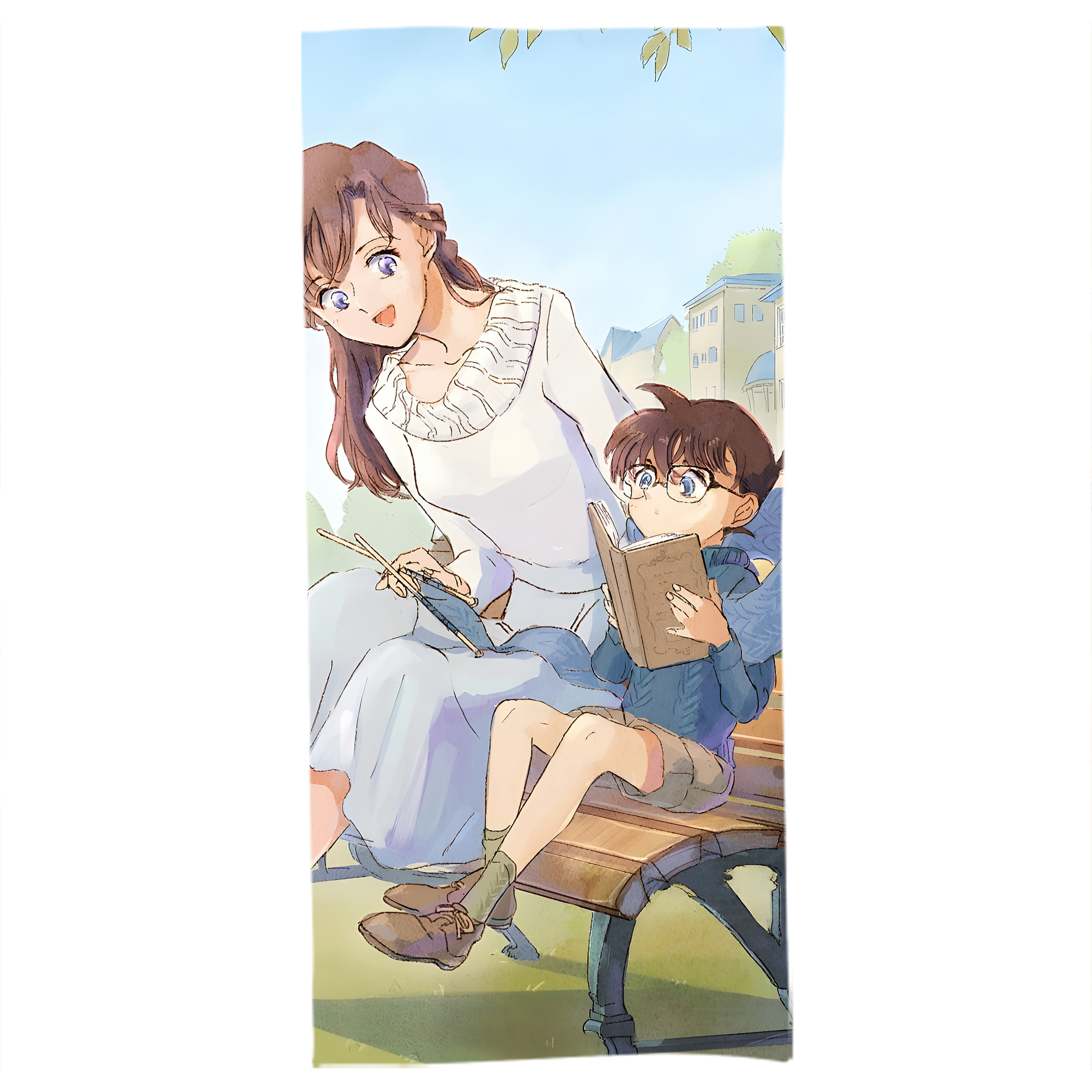 （画像用） 名探偵コナン Detective Conan 大判バスタオル 70×140cm 吸水速乾 柔らかい肌触り