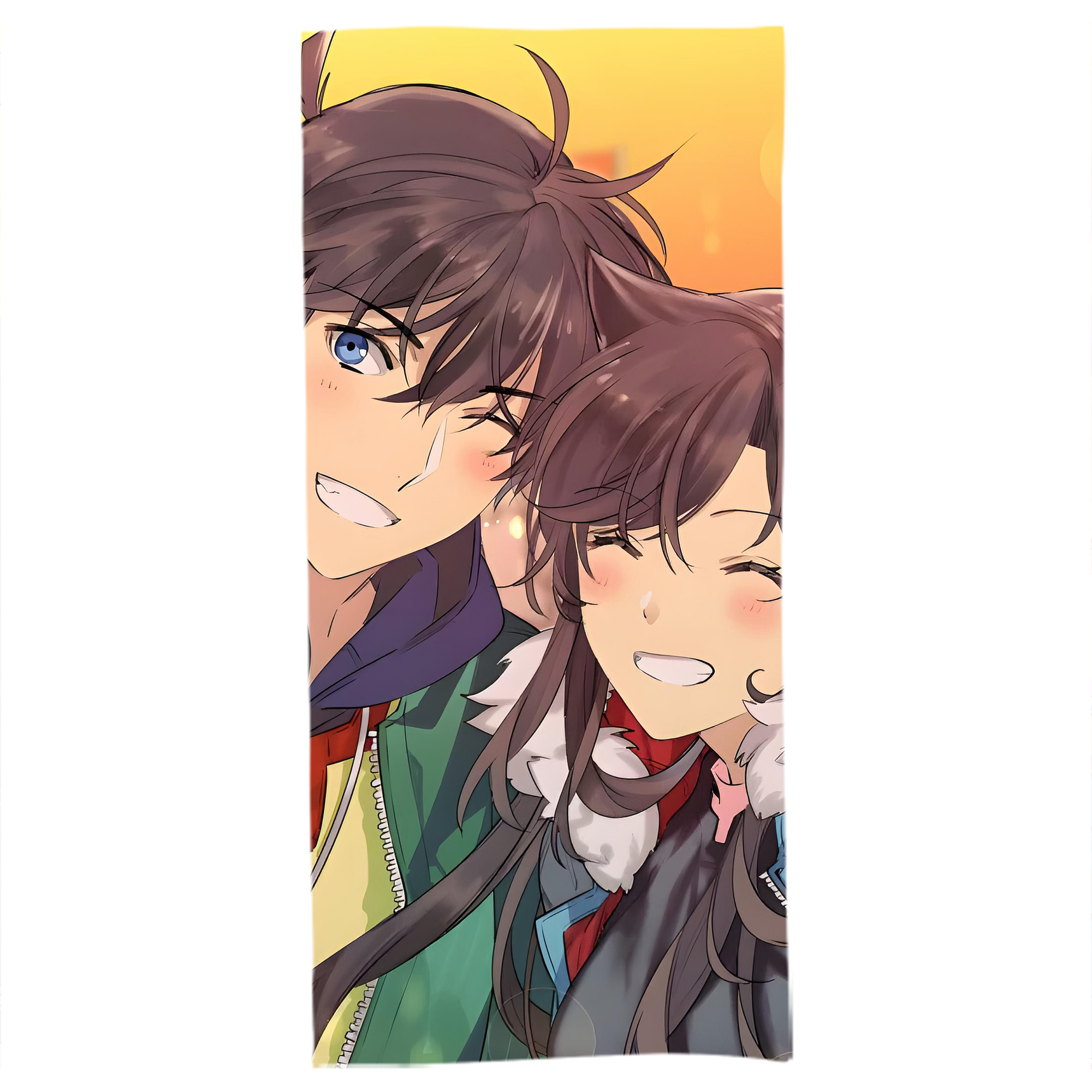 （画像用） 名探偵コナン Detective Conan 大判バスタオル 70×140cm 吸水速乾 柔らかい肌触り