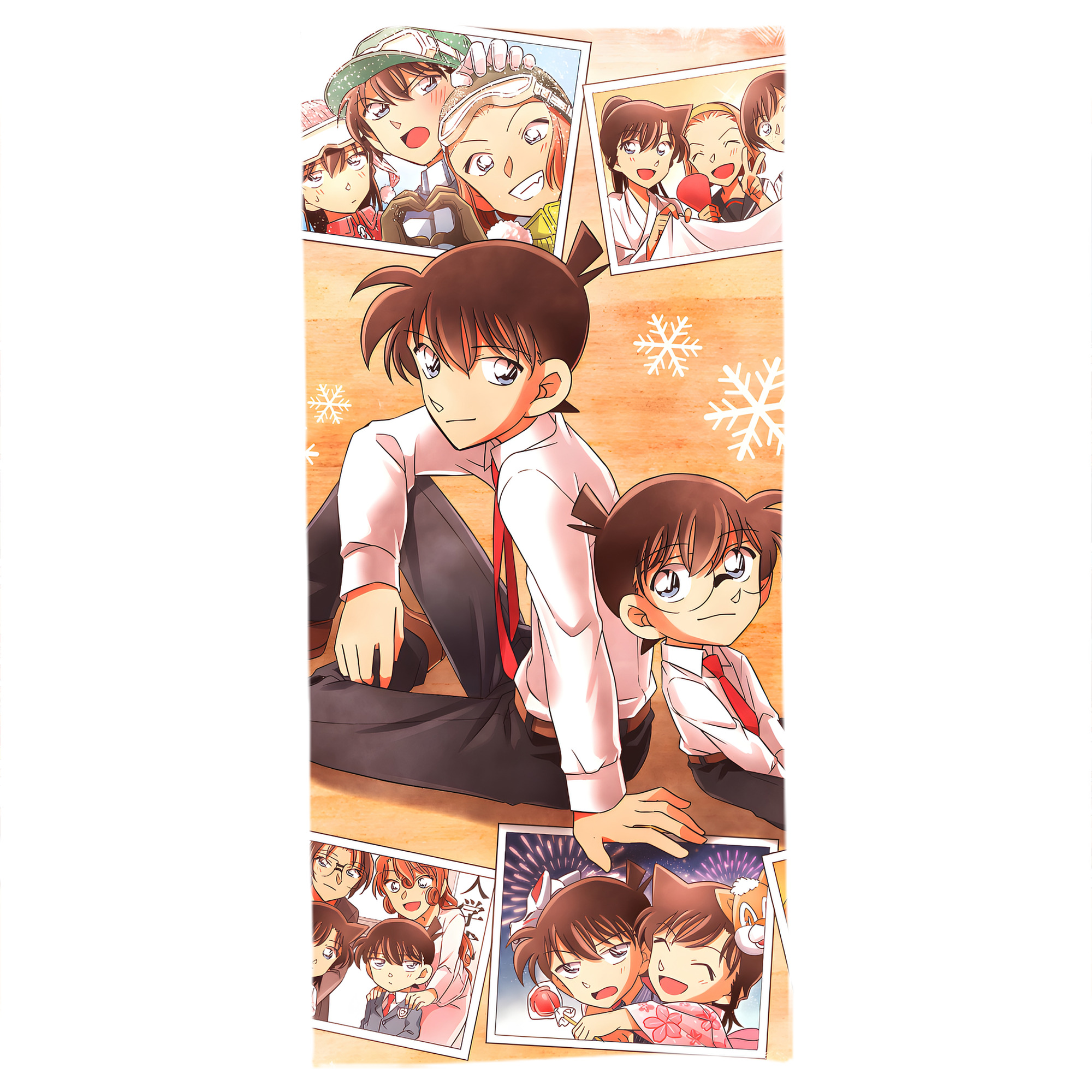 （画像用） 名探偵コナン Detective Conan 大判バスタオル 70×140cm 吸水速乾 柔らかい肌触り