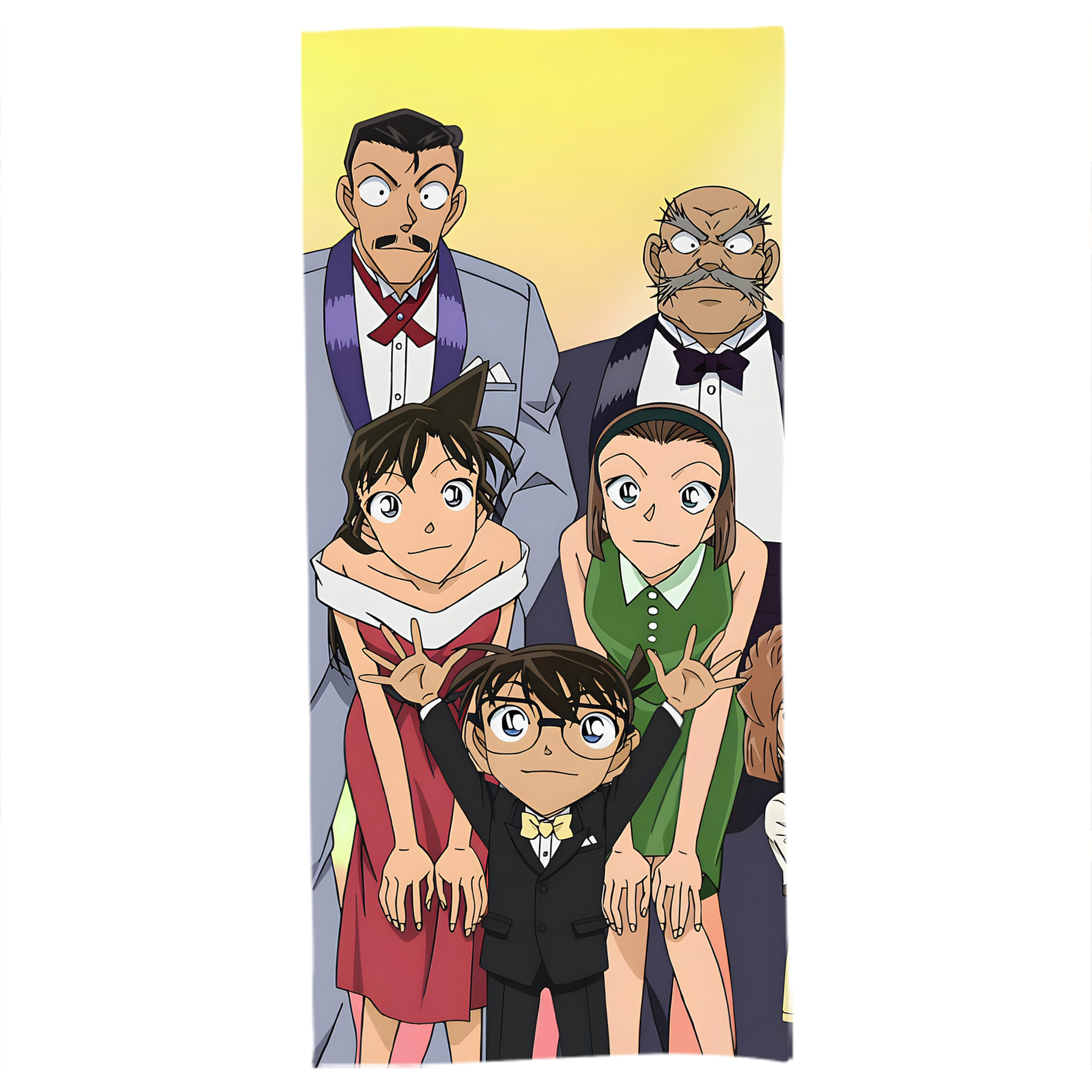 （画像用） 名探偵コナン Detective Conan 大判バスタオル 70×140cm 吸水速乾 柔らかい肌触り