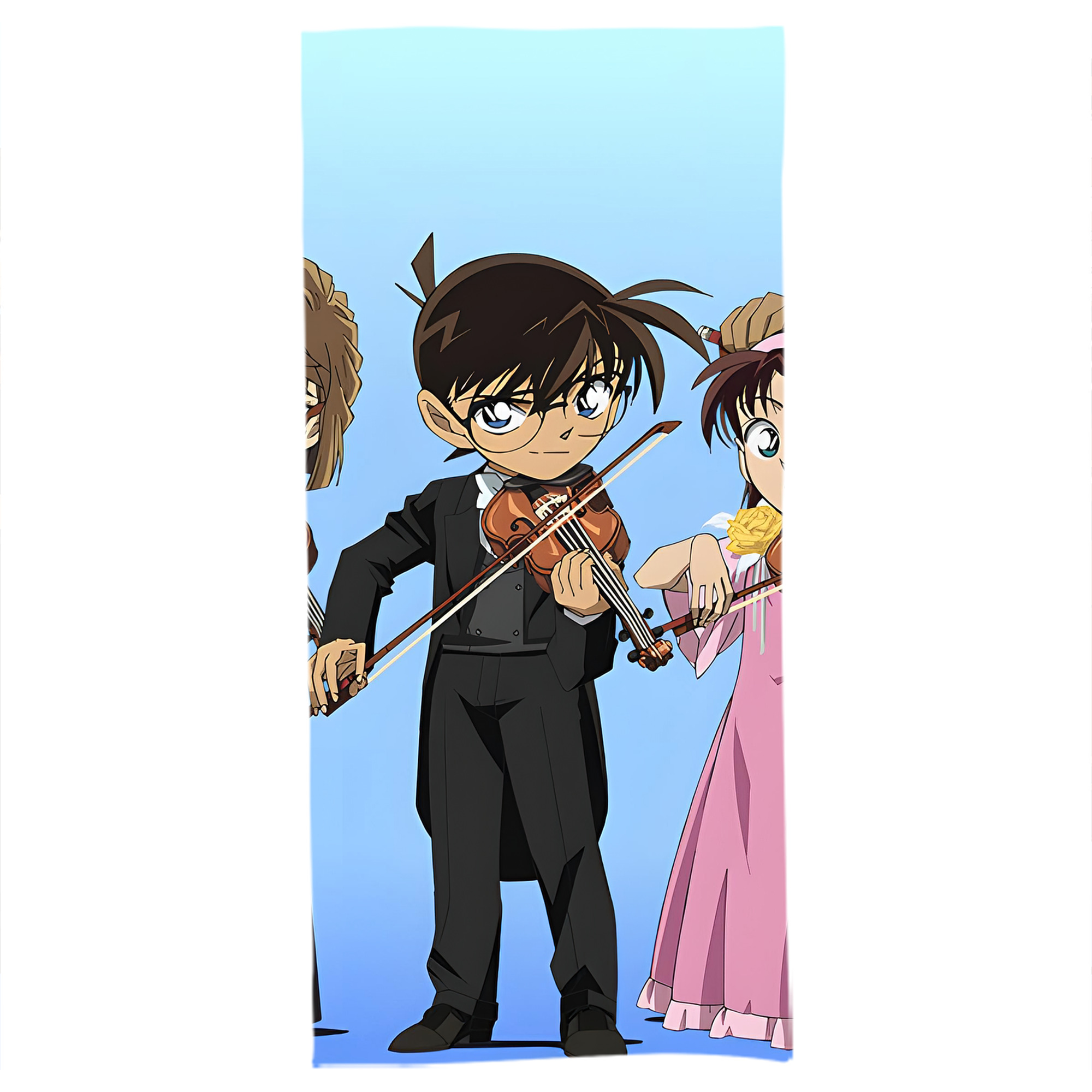 （画像用） 名探偵コナン Detective Conan 大判バスタオル 70×140cm 吸水速乾 柔らかい肌触り