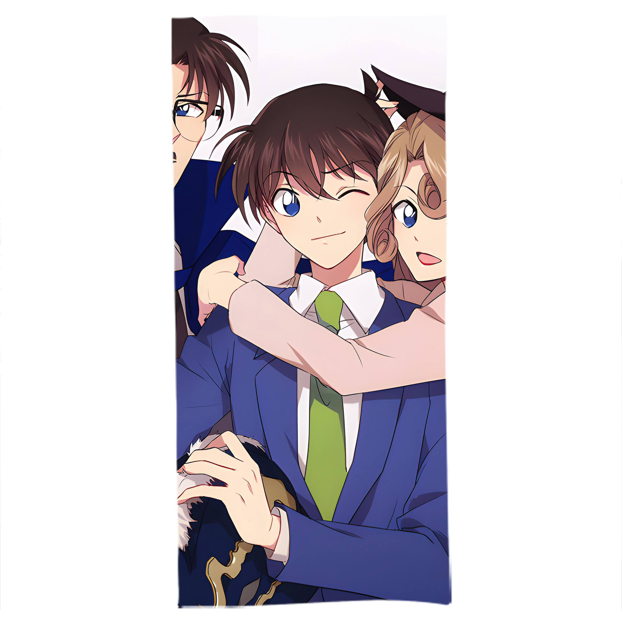 （画像用） 名探偵コナン Detective Conan 大判バスタオル 70×140cm 吸水速乾 柔らかい肌触り