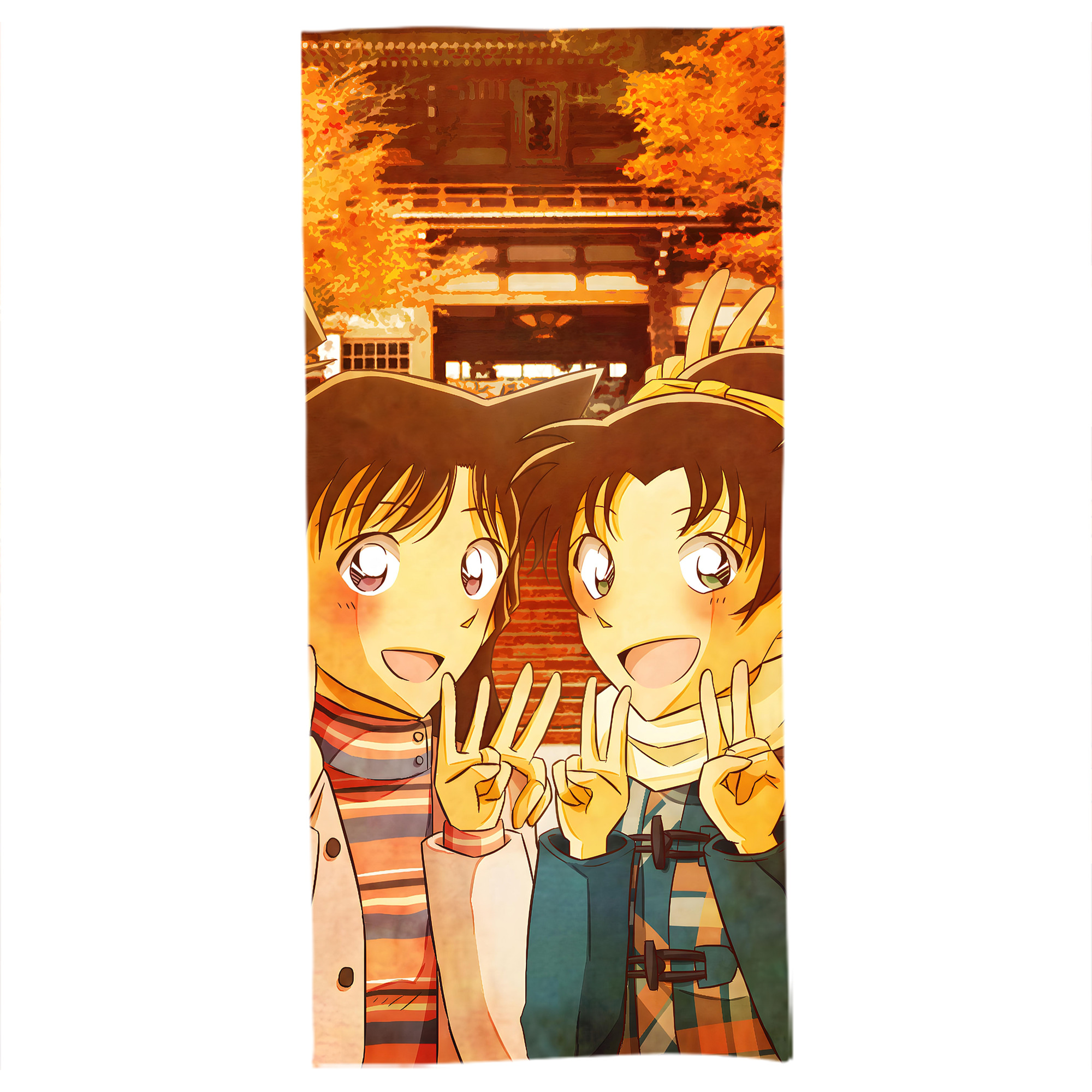（画像用） 名探偵コナン Detective Conan 大判バスタオル 70×140cm 吸水速乾 柔らかい肌触り