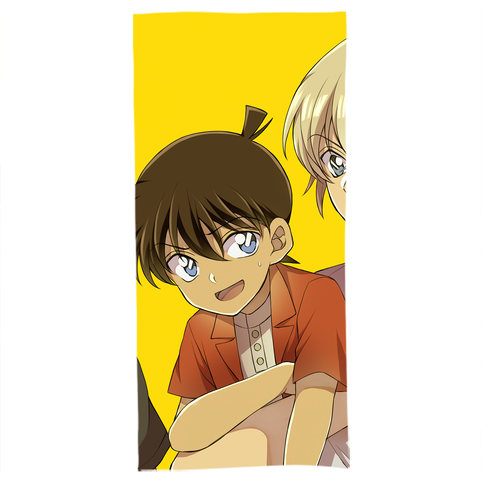（画像用） 名探偵コナン Detective Conan 大判バスタオル 70×140cm 吸水速乾 柔らかい肌触り