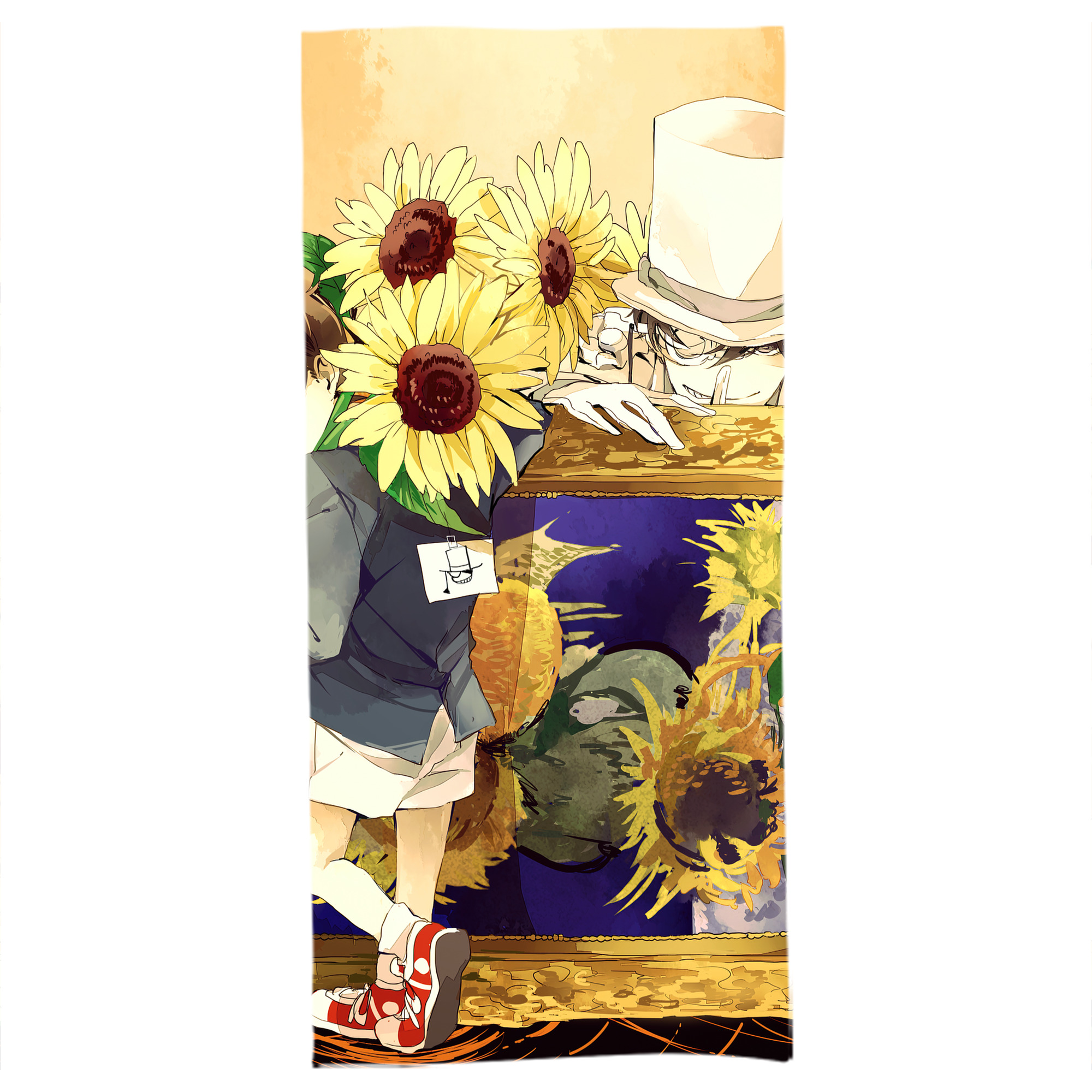 （画像用） 名探偵コナン Detective Conan 大判バスタオル 70×140cm 吸水速乾 柔らかい肌触り
