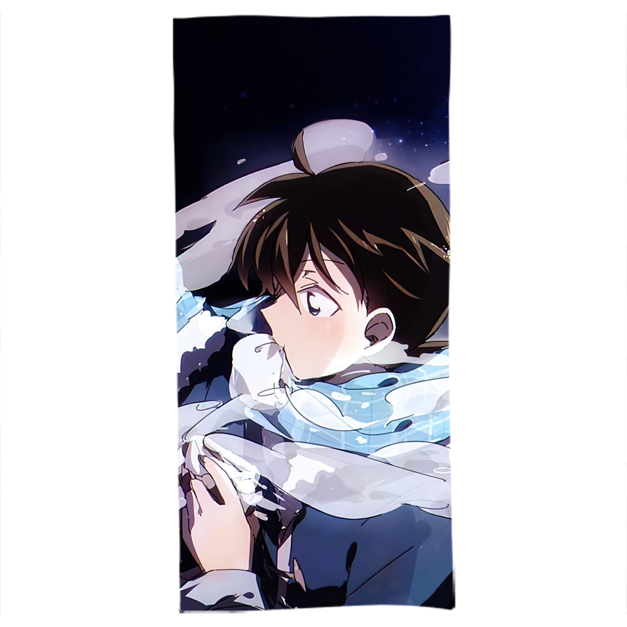 （画像用） 名探偵コナン Detective Conan 大判バスタオル 70×140cm 吸水速乾 柔らかい肌触り