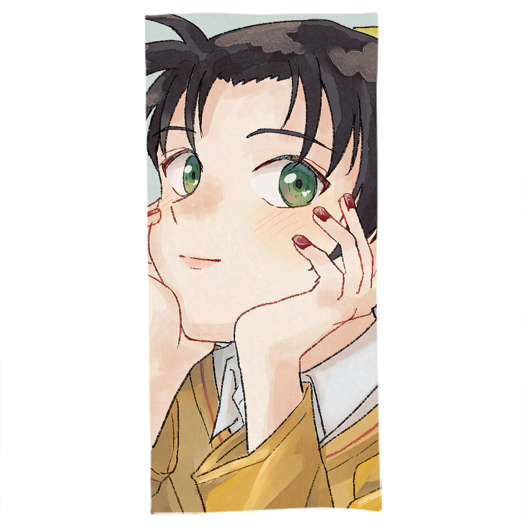 （画像用） 名探偵コナン Detective Conan 大判バスタオル 70×140cm 吸水速乾 柔らかい肌触り