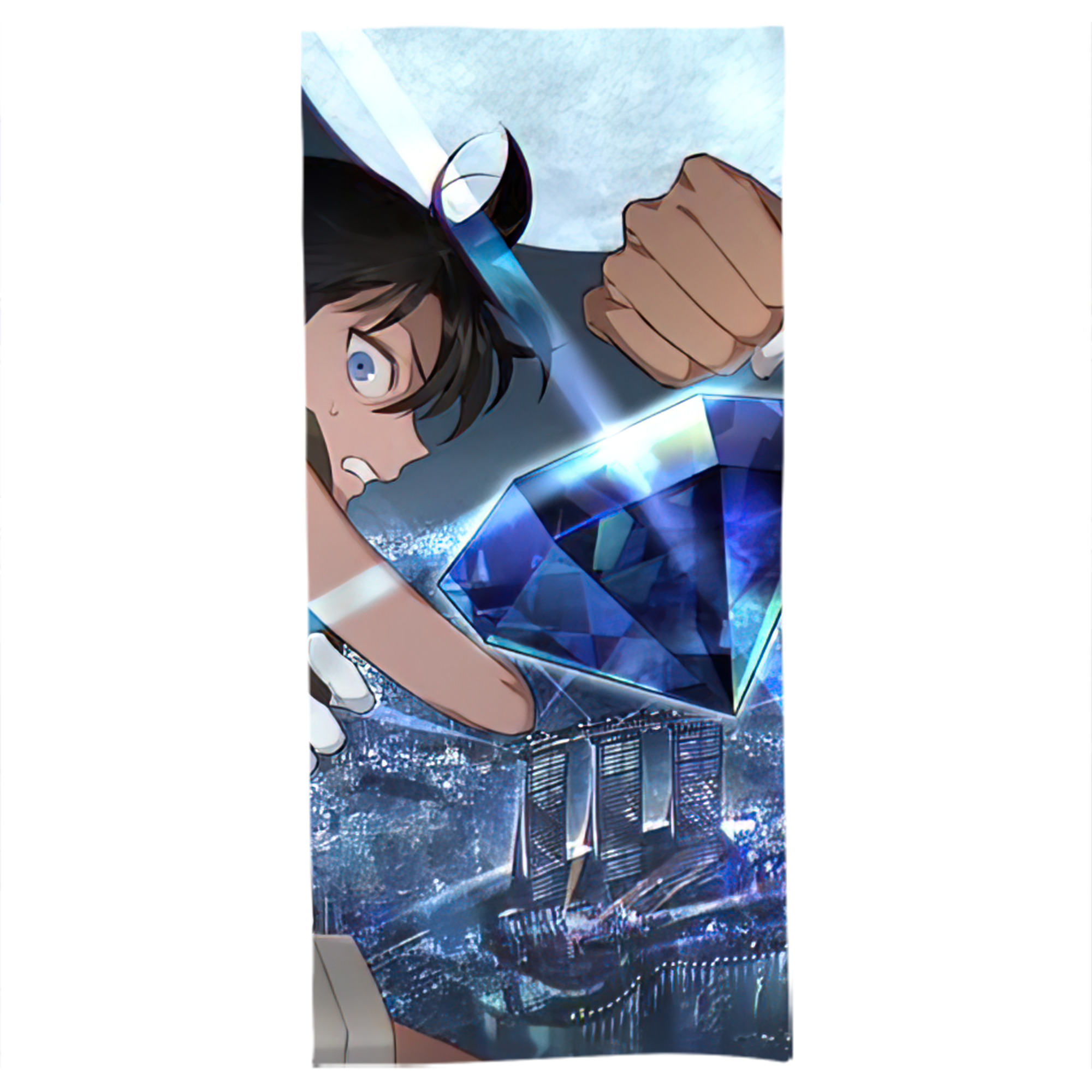 （画像用） 名探偵コナン Detective Conan 大判バスタオル 70×140cm 吸水速乾 柔らかい肌触り
