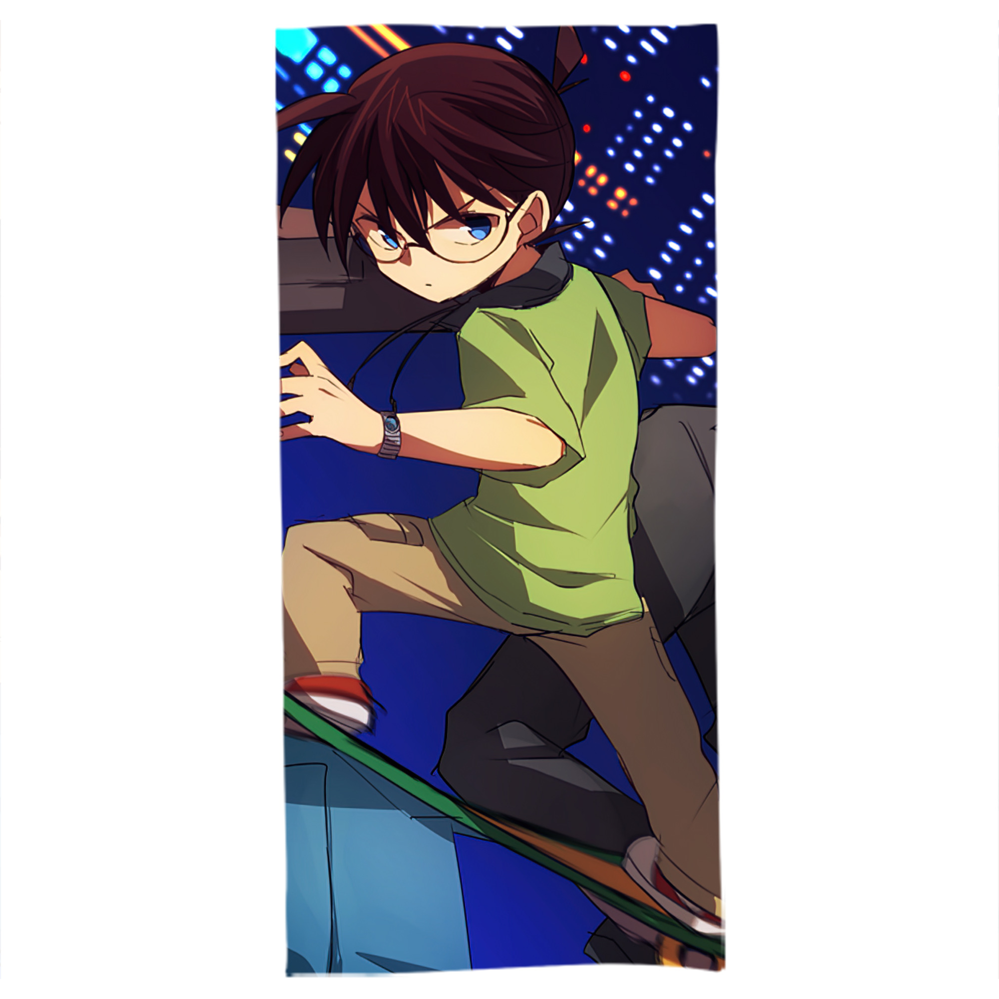 （画像用） 名探偵コナン Detective Conan 大判バスタオル 70×140cm 吸水速乾 柔らかい肌触り