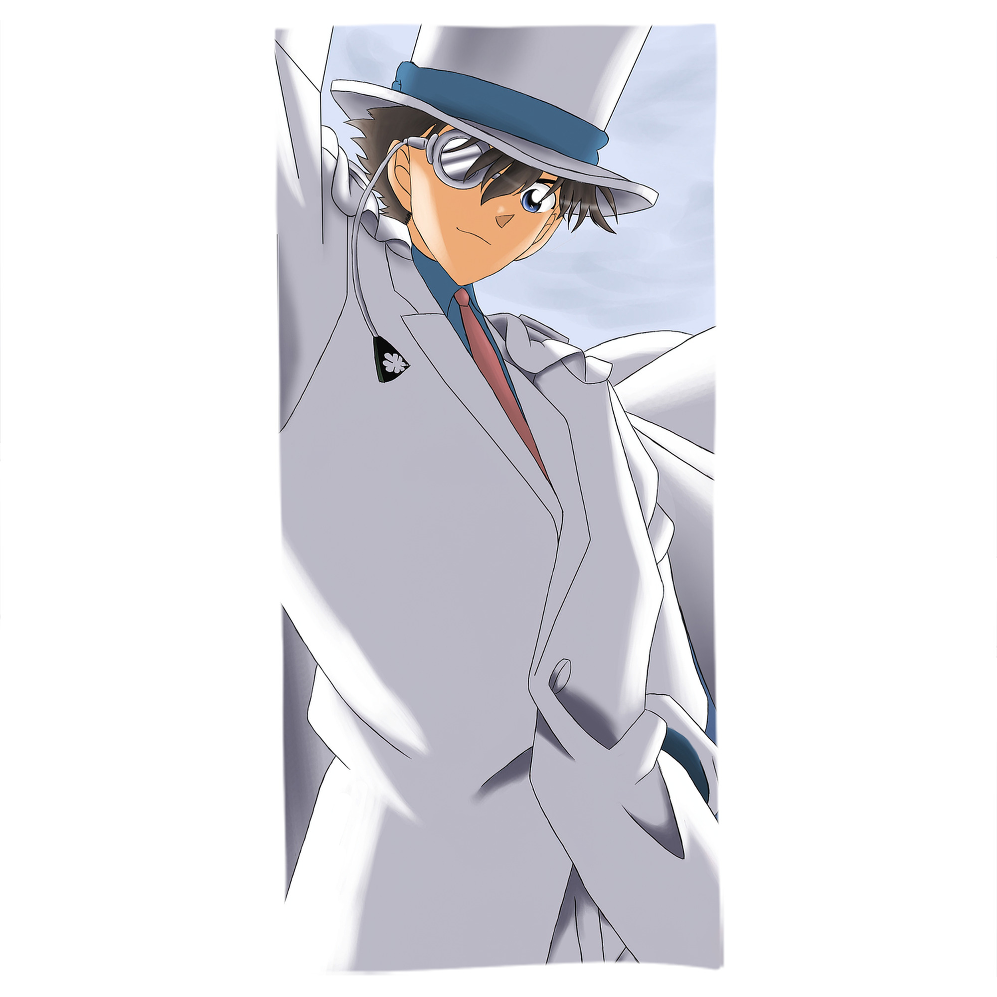 （画像用） 名探偵コナン Detective Conan 大判バスタオル 70×140cm 吸水速乾 柔らかい肌触り