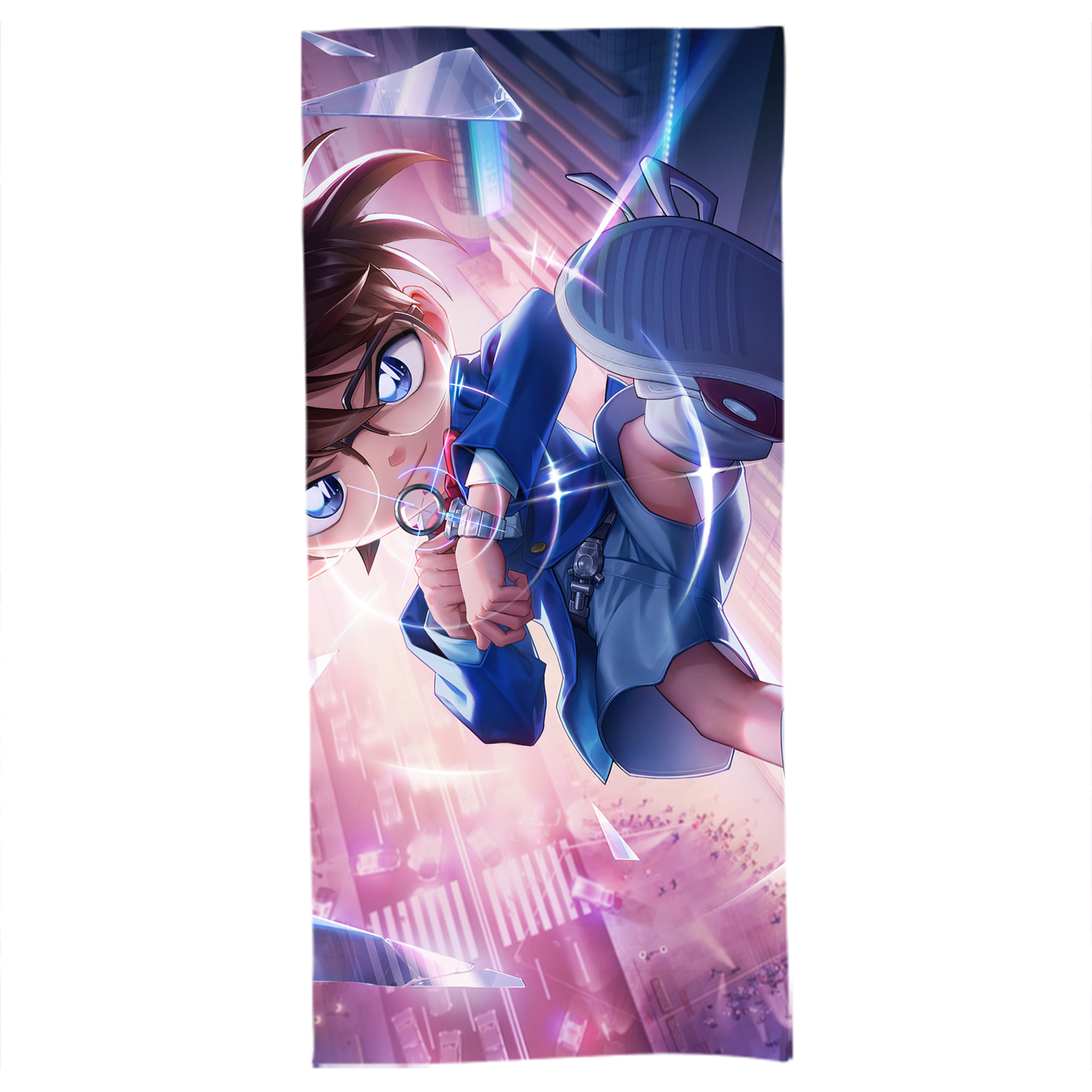 （画像用） 名探偵コナン Detective Conan 大判バスタオル 70×140cm 吸水速乾 柔らかい肌触り