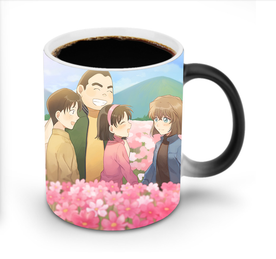 （画像用） 名探偵コナン Detective Conan 温度変色マグカップ