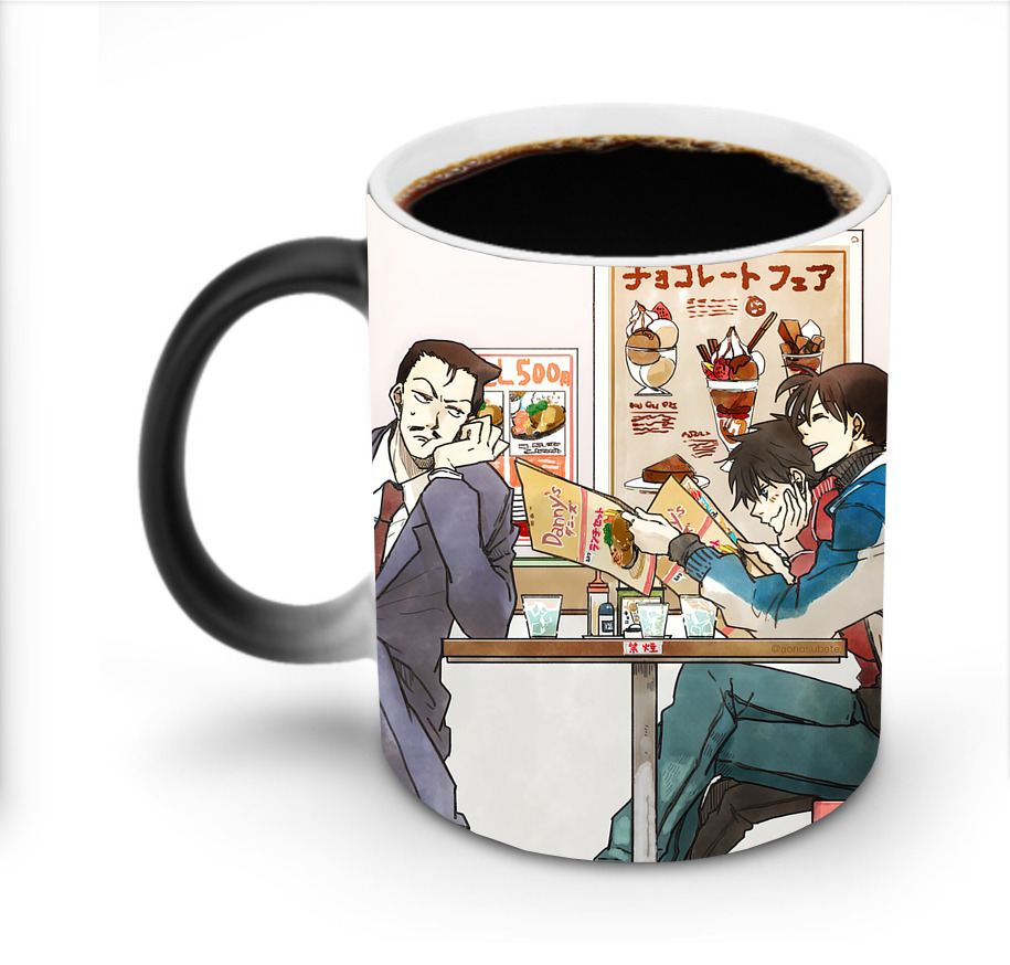（画像用） 名探偵コナン Detective Conan 温度変色マグカップ