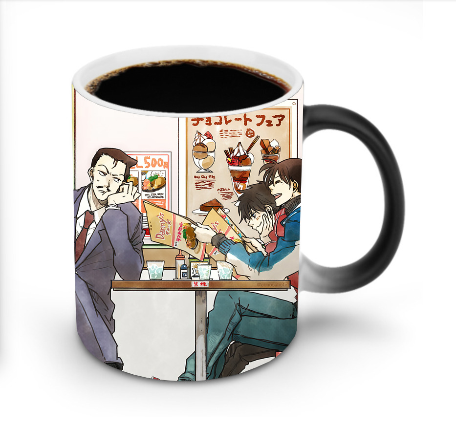 （画像用） 名探偵コナン Detective Conan 温度変色マグカップ