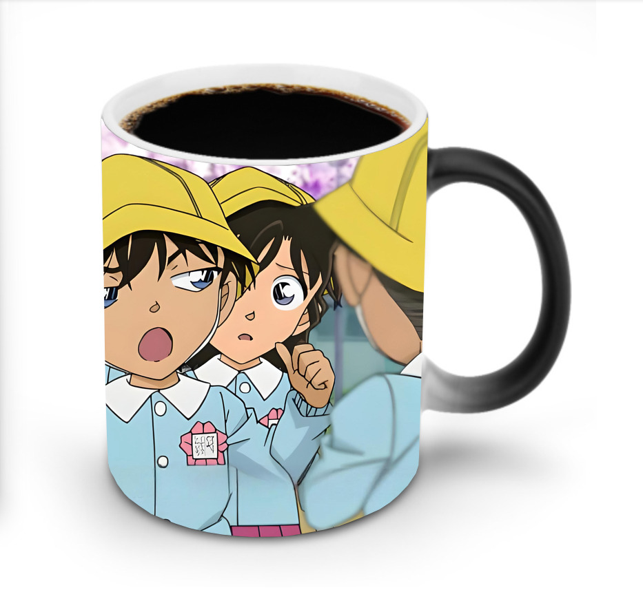 （画像用） 名探偵コナン Detective Conan 温度変色マグカップ