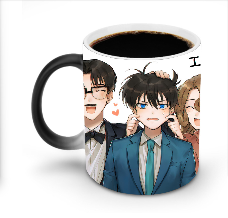（画像用） 名探偵コナン Detective Conan 温度変色マグカップ