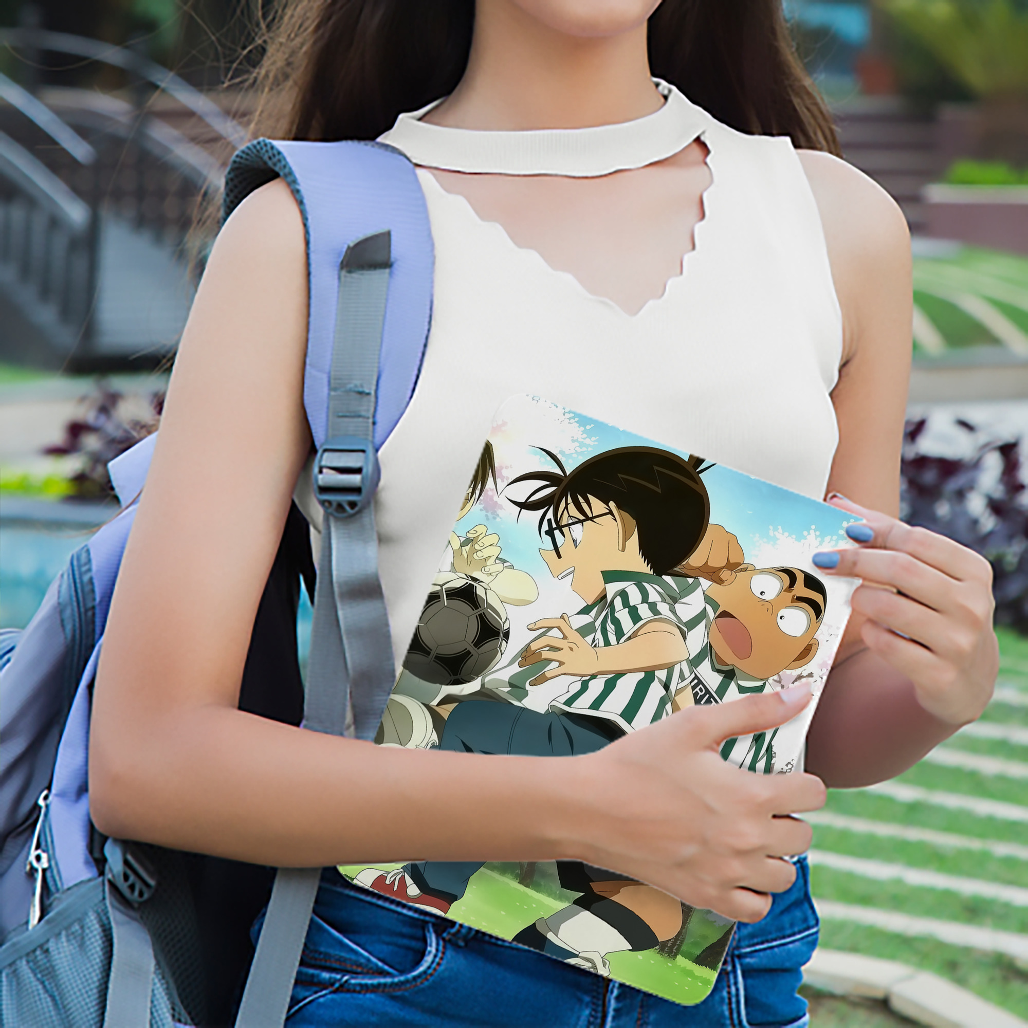 名探偵コナン Detective Conan IPad ケース ブック型 PUレザー TPU 耐衝撃 軽量 薄型 ペン収納なし 全面保護 IPad 各モデル対応