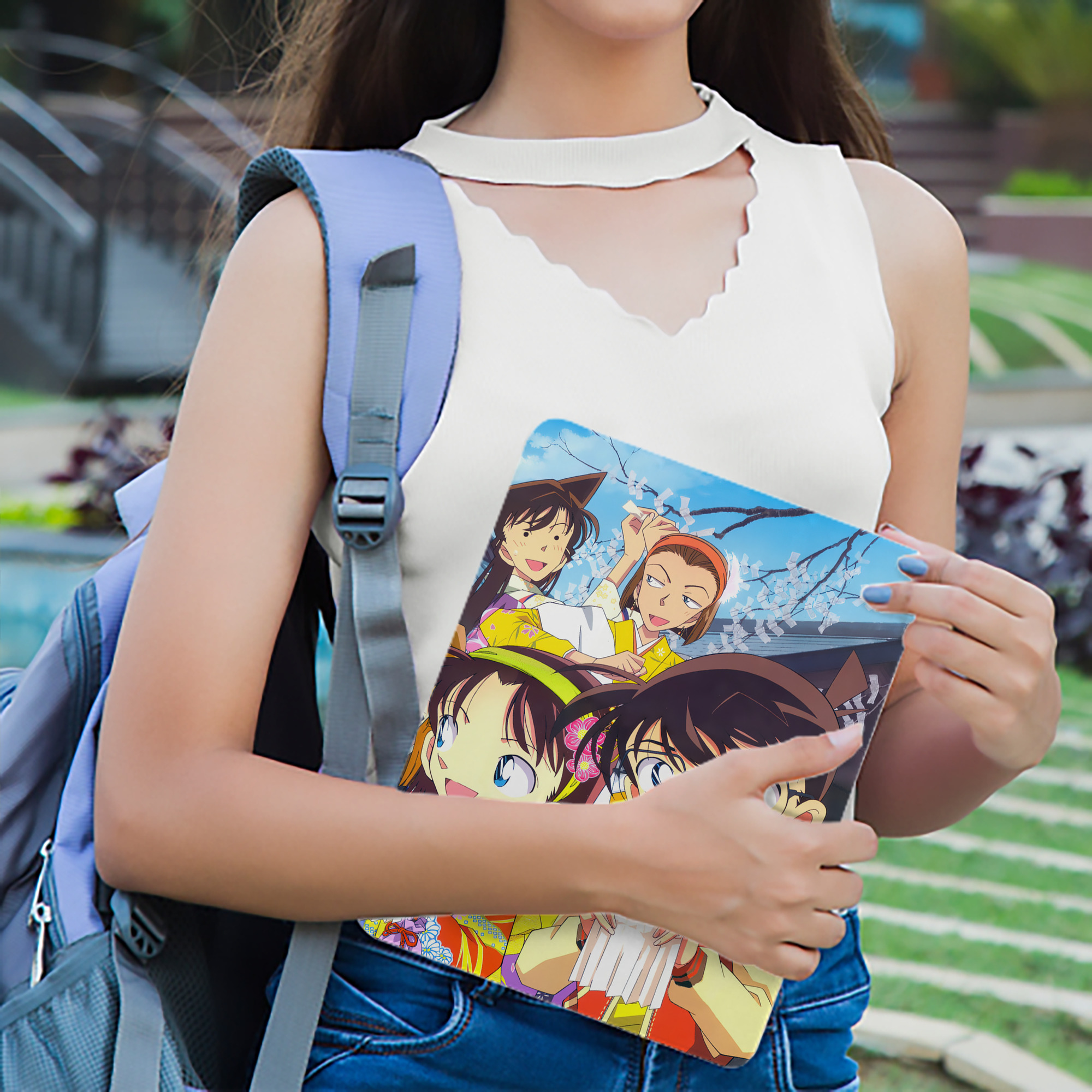 名探偵コナン Detective Conan IPad ケース ブック型 PUレザー TPU 耐衝撃 軽量 薄型 ペン収納なし 全面保護 IPad 各モデル対応
