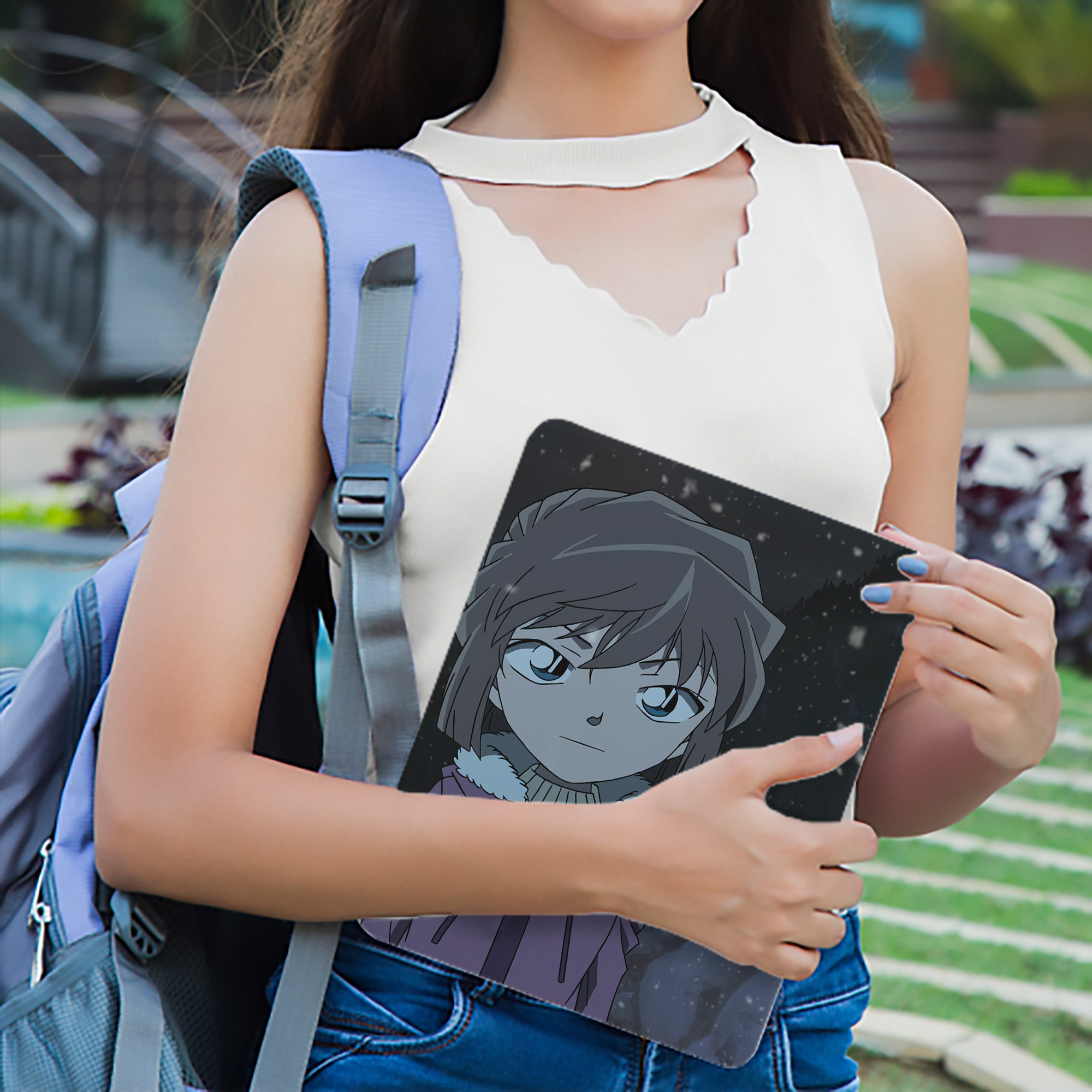 名探偵コナン Detective Conan IPad ケース ブック型 PUレザー TPU 耐衝撃 軽量 薄型 ペン収納なし 全面保護 IPad 各モデル対応