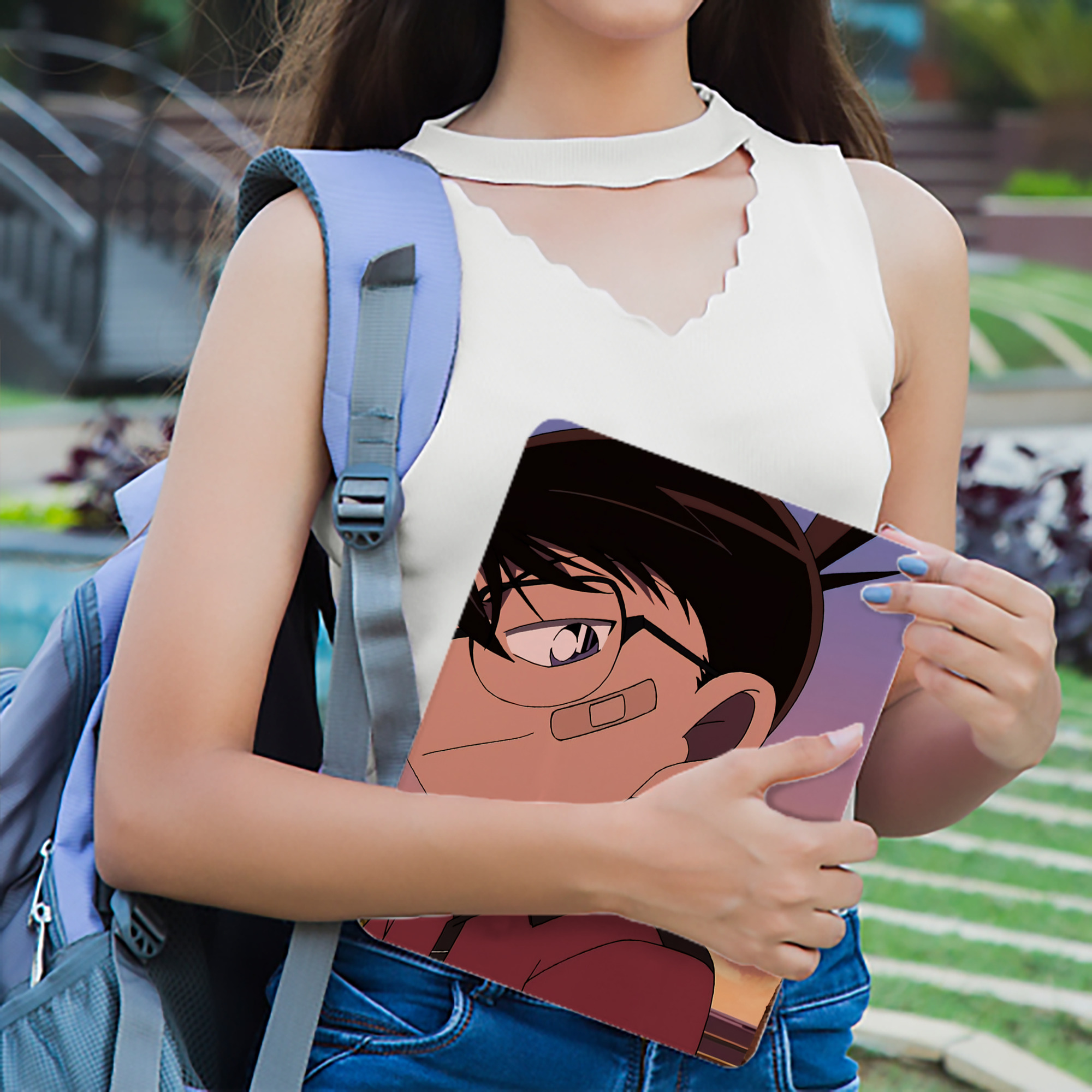 名探偵コナン Detective Conan IPad ケース ブック型 PUレザー TPU 耐衝撃 軽量 薄型 ペン収納なし 全面保護 IPad 各モデル対応