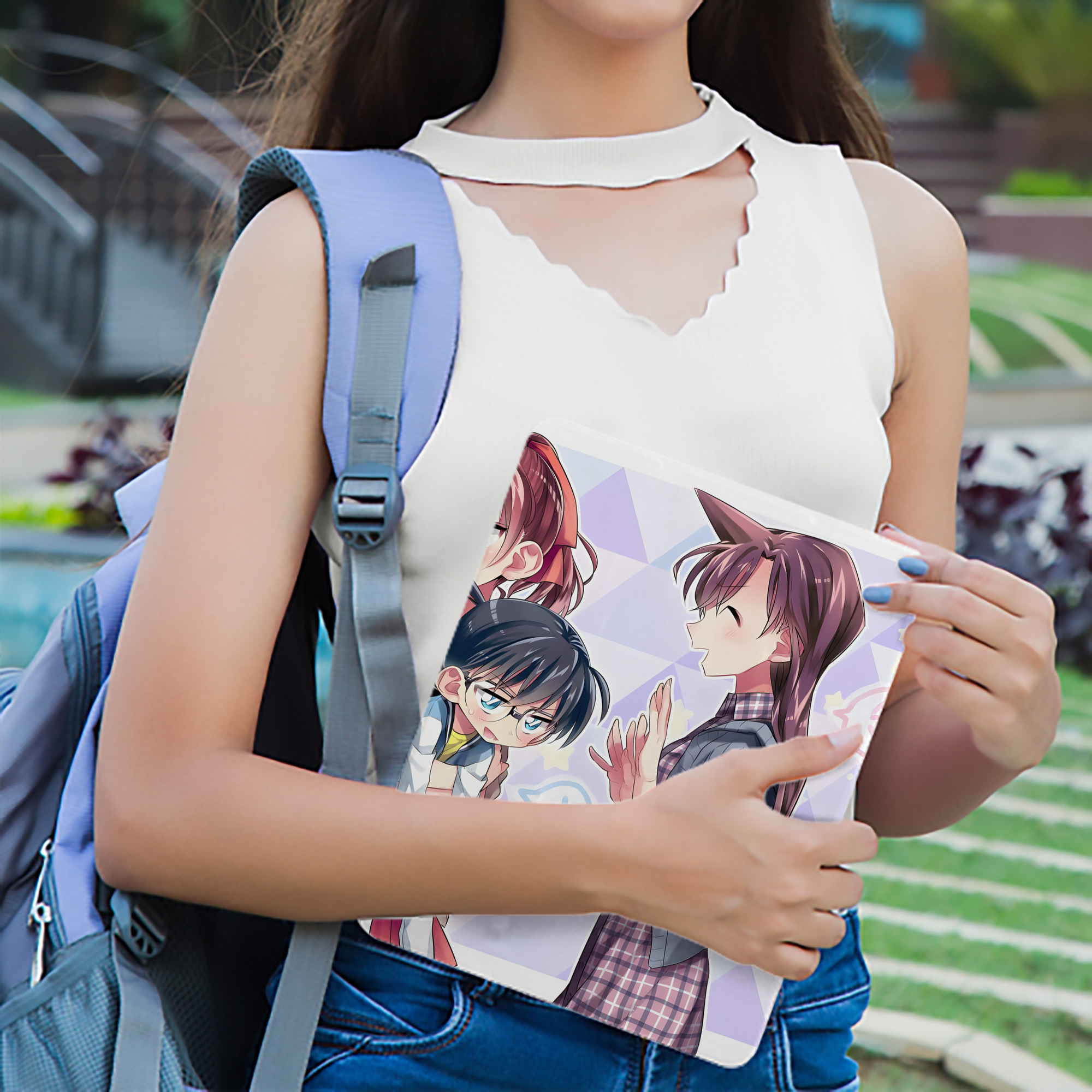 名探偵コナン Detective Conan IPad ケース ブック型 PUレザー TPU 耐衝撃 軽量 薄型 ペン収納なし 全面保護 IPad 各モデル対応