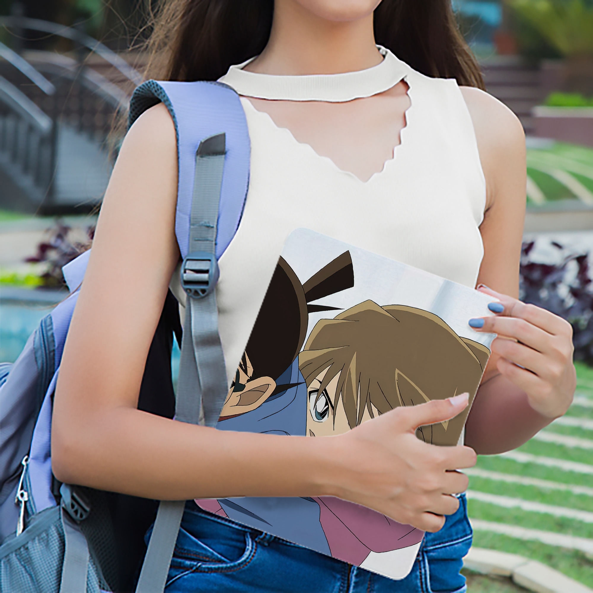 名探偵コナン Detective Conan IPadケース ペンホルダー付き ブックスタイルデザイン
