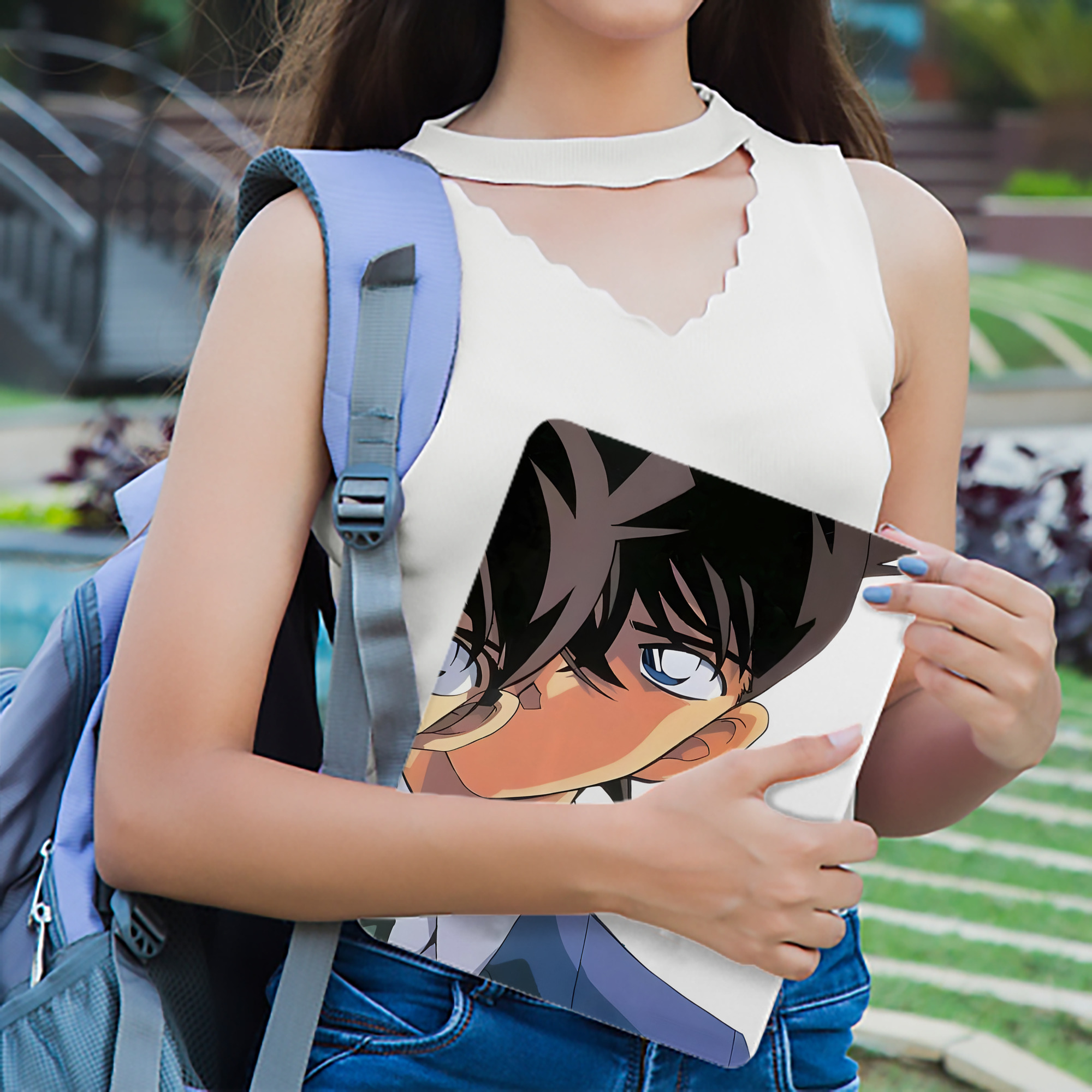 名探偵コナン Detective Conan IPadケース ペンホルダー付き ブックスタイルデザイン