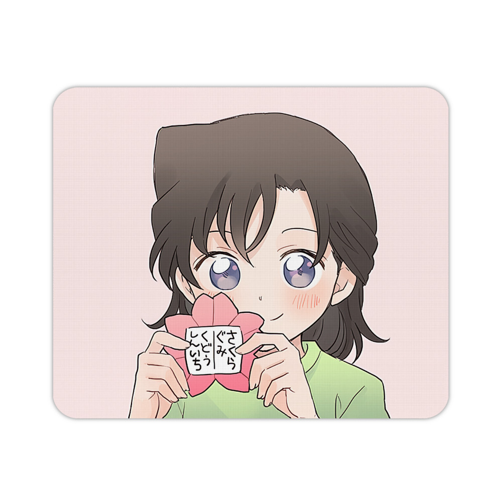 （画像用） 名探偵コナン Detective Conan マウスパッド ステッチ加工 ラバー素材 防水 滑り止め 超薄型 ゲーミング/オフィス対応