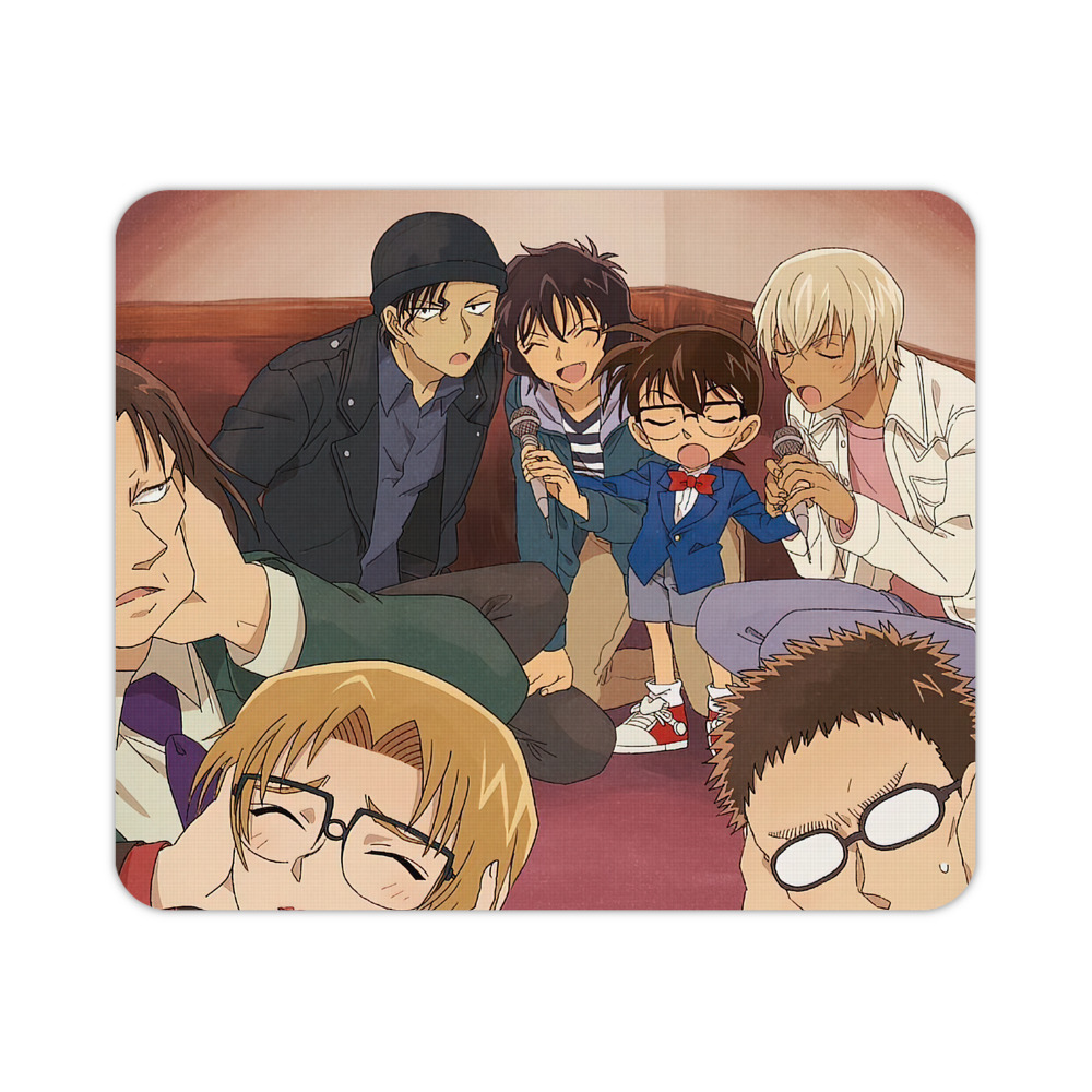 （画像用） 名探偵コナン Detective Conan マウスパッド ステッチ加工 ラバー素材 防水 滑り止め 超薄型 ゲーミング/オフィス対応