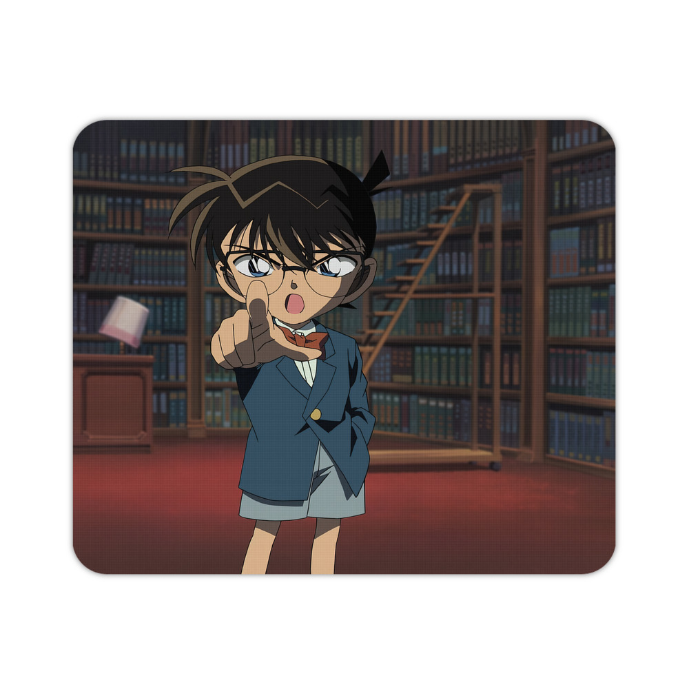 （画像用） 名探偵コナン Detective Conan マウスパッド ステッチ加工 ラバー素材 防水 滑り止め 超薄型 ゲーミング/オフィス対応