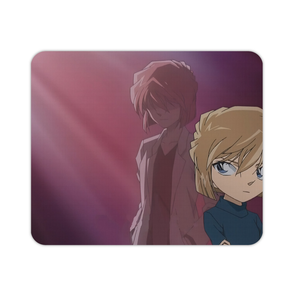 （画像用） 名探偵コナン Detective Conan マウスパッド ステッチ加工 ラバー素材 防水 滑り止め 超薄型 ゲーミング/オフィス対応