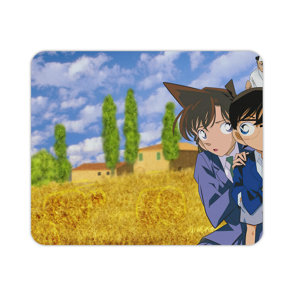 （画像用） 名探偵コナン Detective Conan マウスパッド ステッチ加工 ラバー素材 防水 滑り止め 超薄型 ゲーミング/オフィス対応