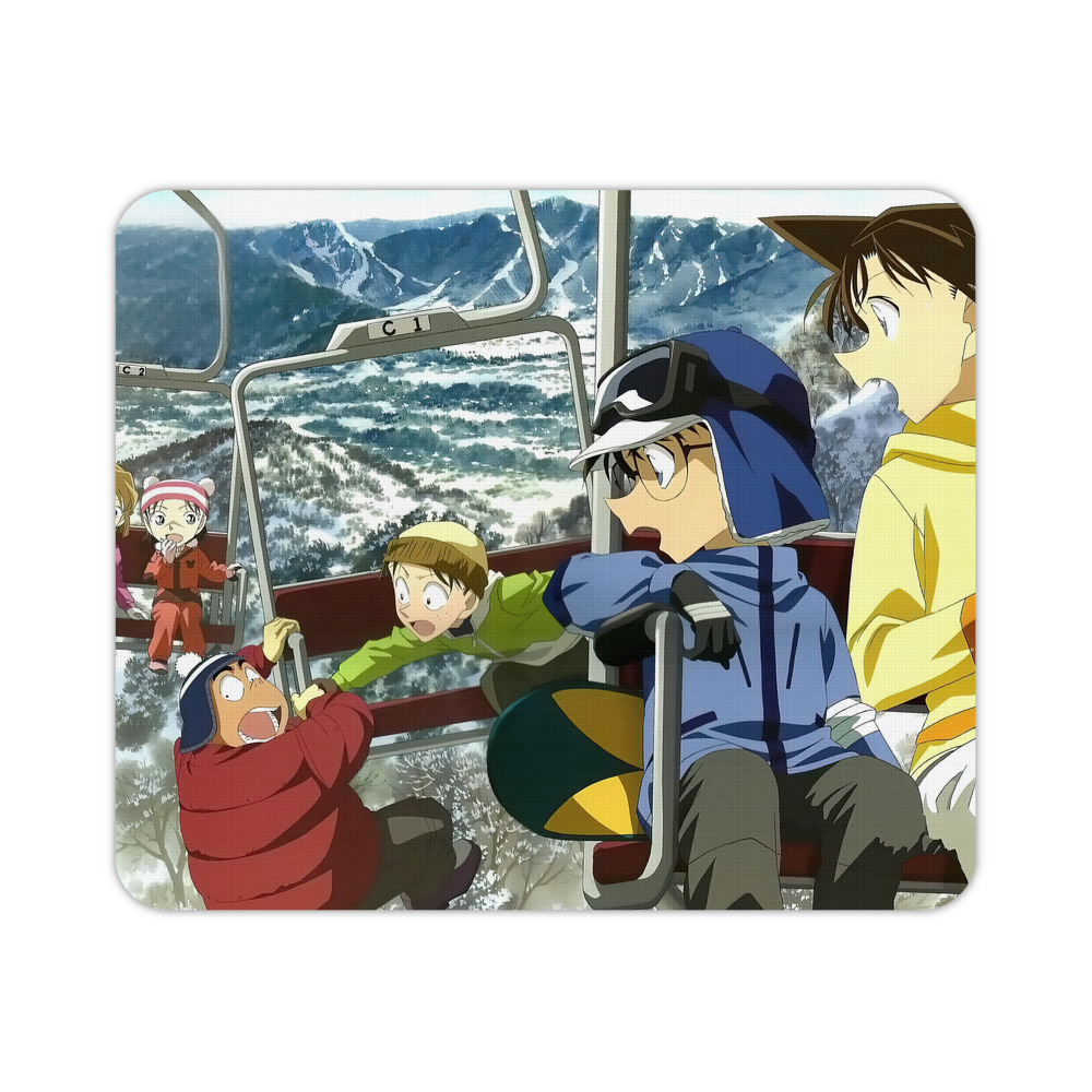 （画像用） 名探偵コナン Detective Conan マウスパッド ステッチ加工 ラバー素材 防水 滑り止め 超薄型 ゲーミング/オフィス対応