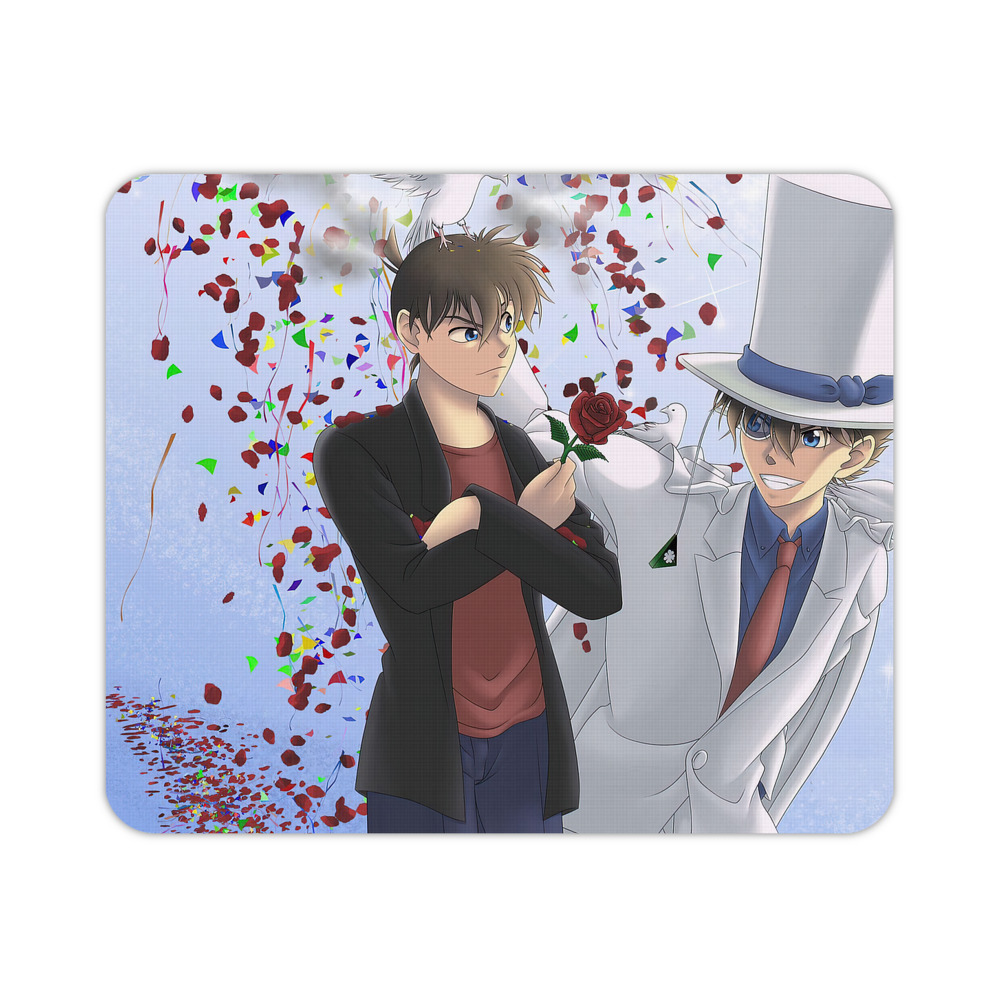 （画像用） 名探偵コナン Detective Conan マウスパッド ステッチ加工 ラバー素材 防水 滑り止め 超薄型 ゲーミング/オフィス対応