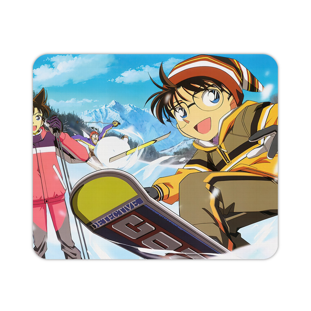 （画像用） 名探偵コナン Detective Conan マウスパッド ステッチ加工 ラバー素材 防水 滑り止め 超薄型 ゲーミング/オフィス対応