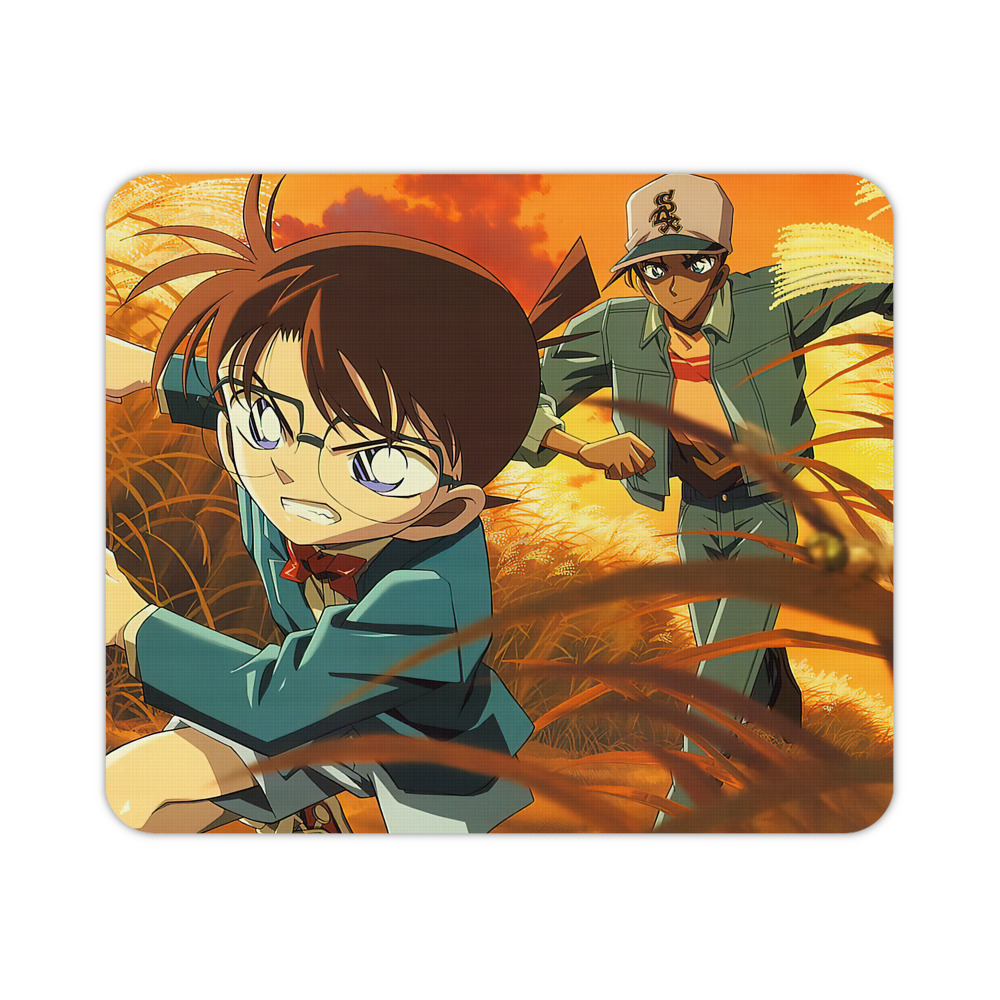 （画像用） 名探偵コナン Detective Conan マウスパッド ステッチ加工 ラバー素材 防水 滑り止め 超薄型 ゲーミング/オフィス対応