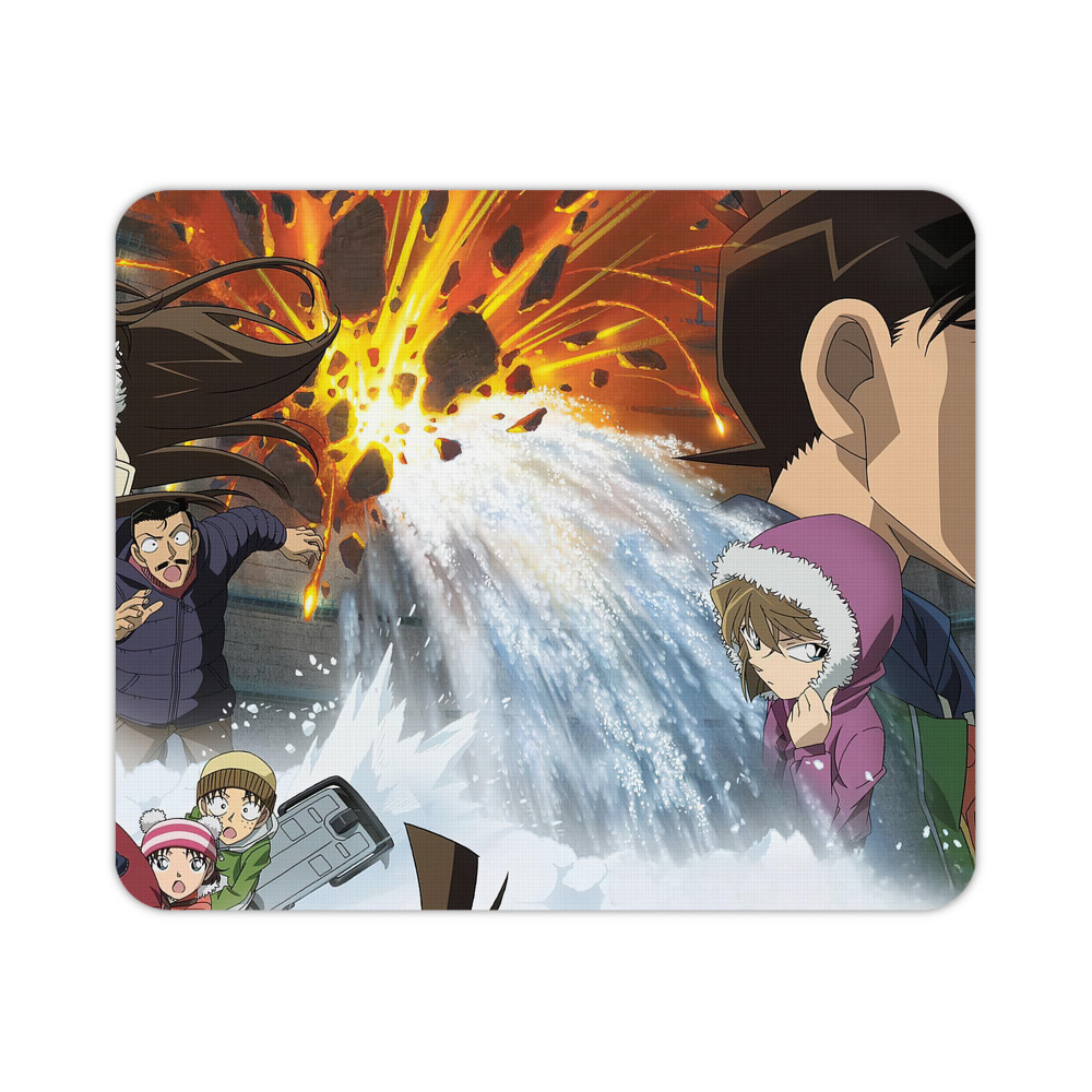 （画像用） 名探偵コナン Detective Conan マウスパッド ステッチ加工 ラバー素材 防水 滑り止め 超薄型 ゲーミング/オフィス対応
