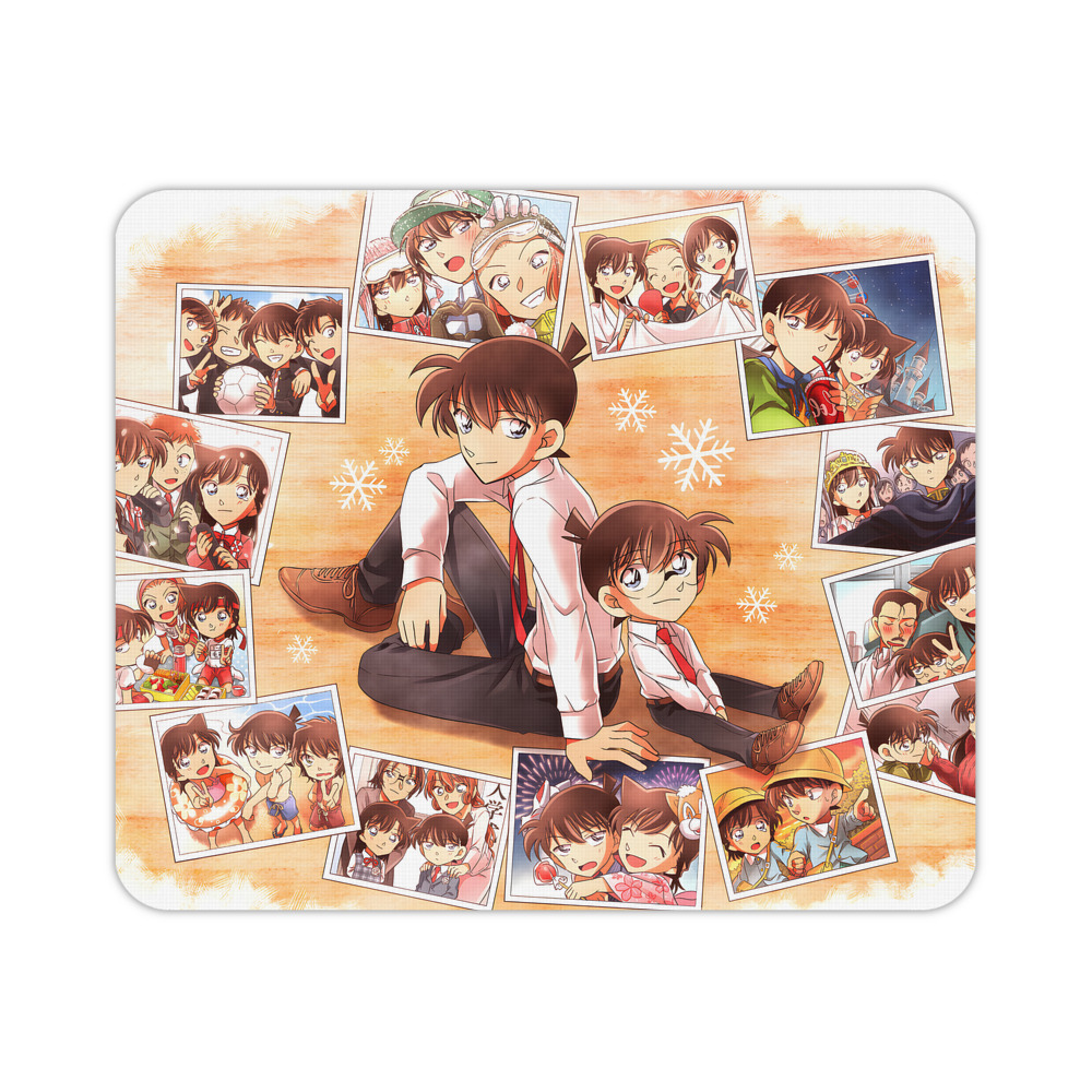 （画像用） 名探偵コナン Detective Conan マウスパッド ステッチ加工 ラバー素材 防水 滑り止め 超薄型 ゲーミング/オフィス対応