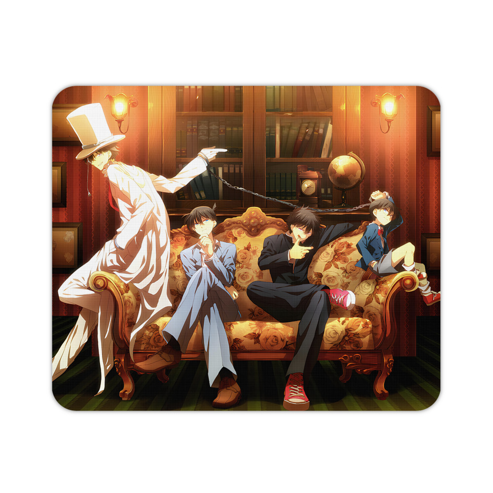 （画像用） 名探偵コナン Detective Conan マウスパッド ステッチ加工 ラバー素材 防水 滑り止め 超薄型 ゲーミング/オフィス対応